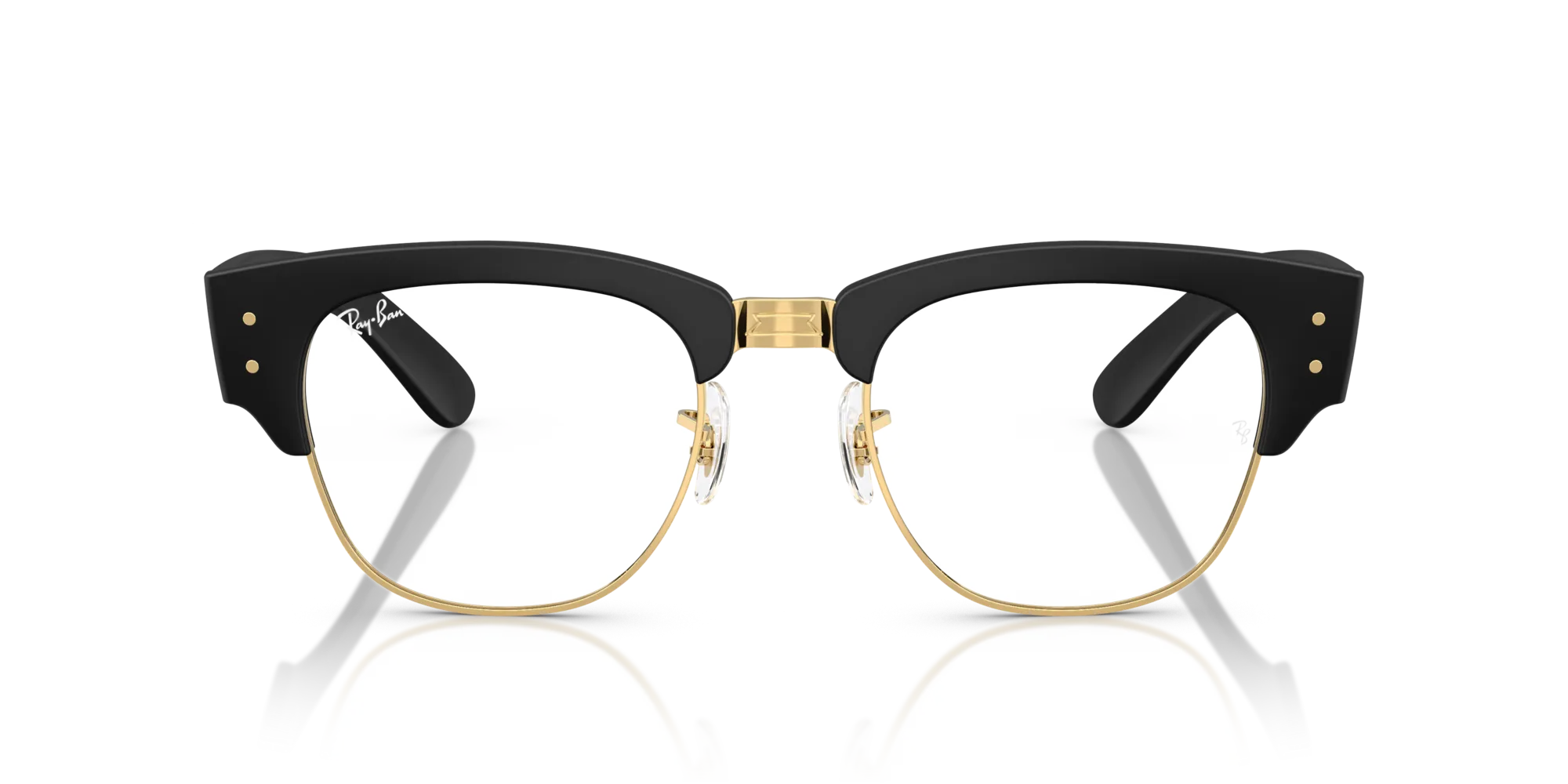 Ray - Ban RX7316V 5204 Montature da vista Peek Nero Trasparente Squadrata Normale - immagine 3
