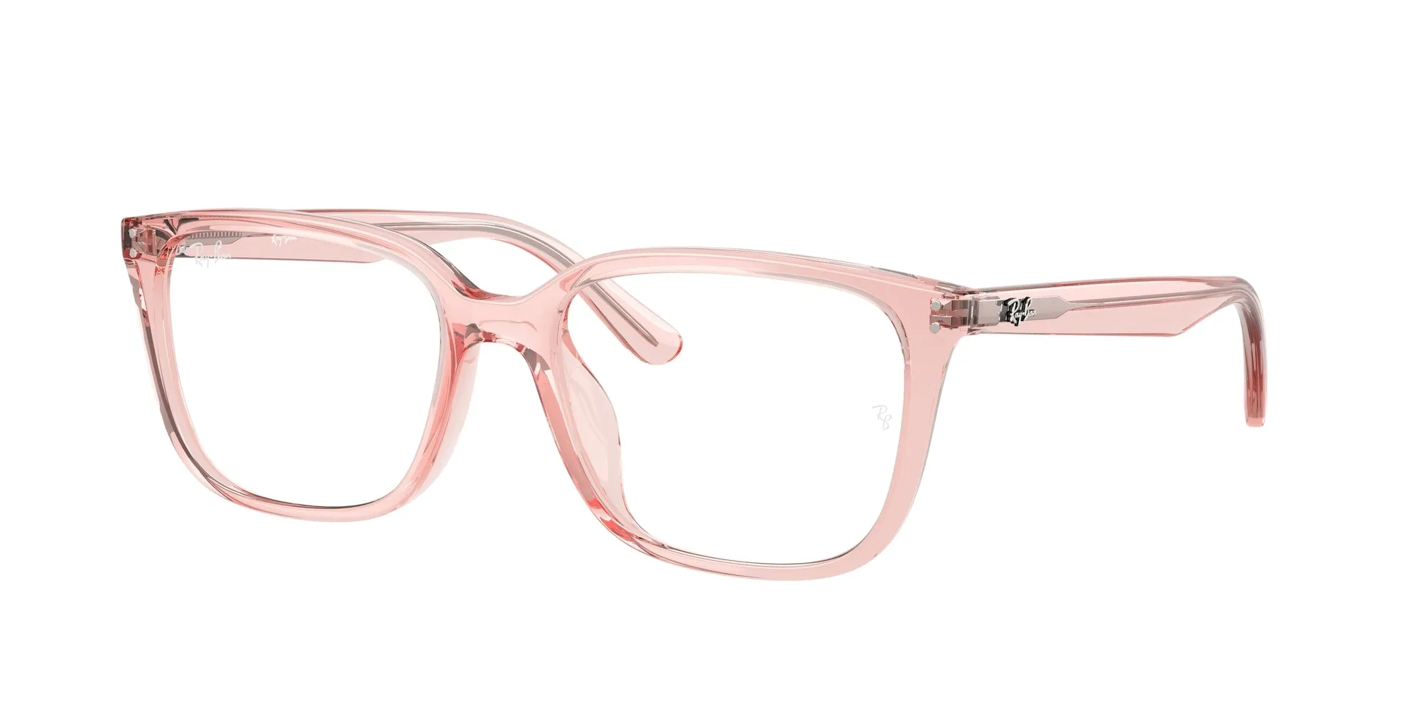 Ray - Ban RX7248D 8410 Montature da vista Acetato Rosa Trasparente Squadrata Normale - immagine 1