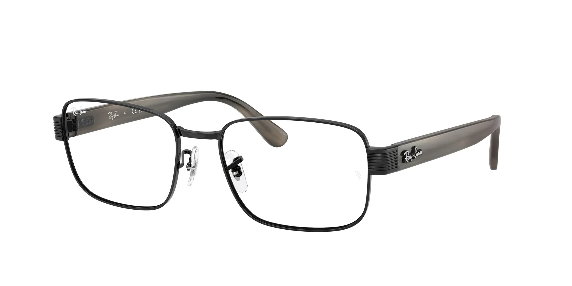 Ray - Ban RX6529 2509 Montature da vista Metallo Nero Trasparente Pillow Normale - immagine 1