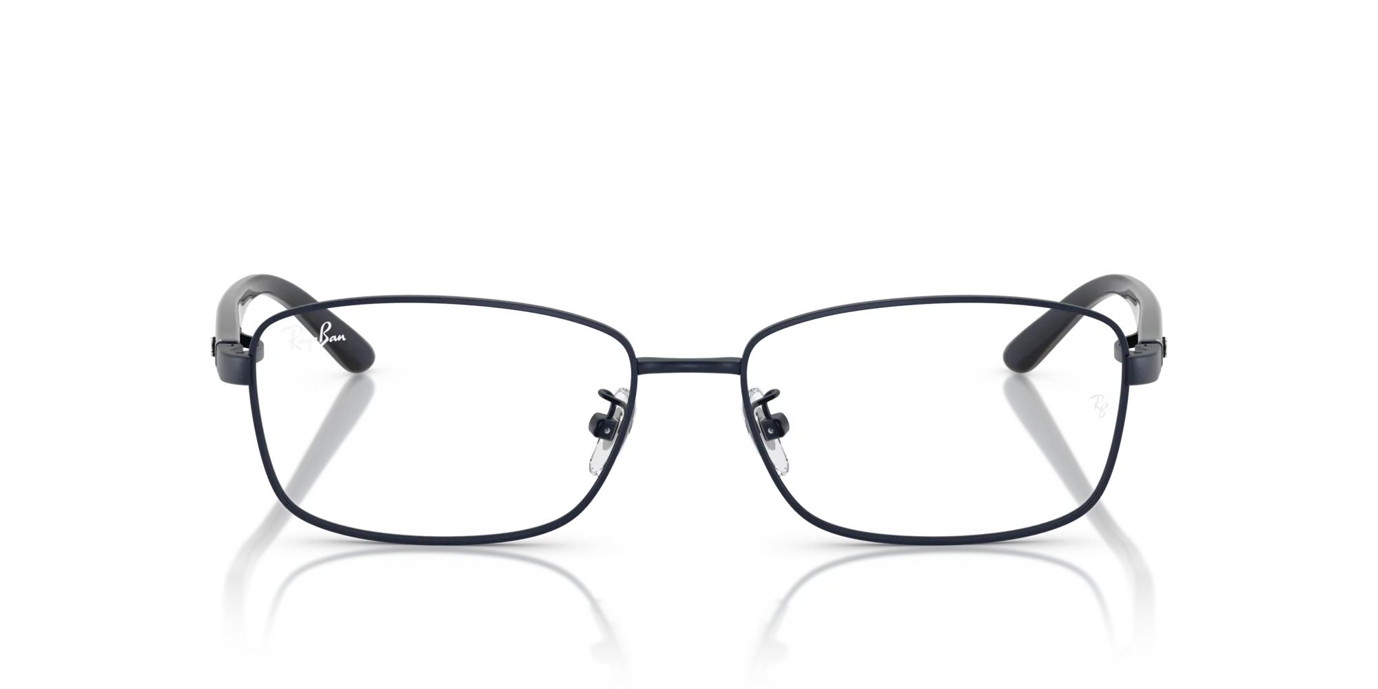 Ray - Ban RX6527D 3076 Montature da vista Metallo Blu Trasparente Pillow Normale - immagine 3