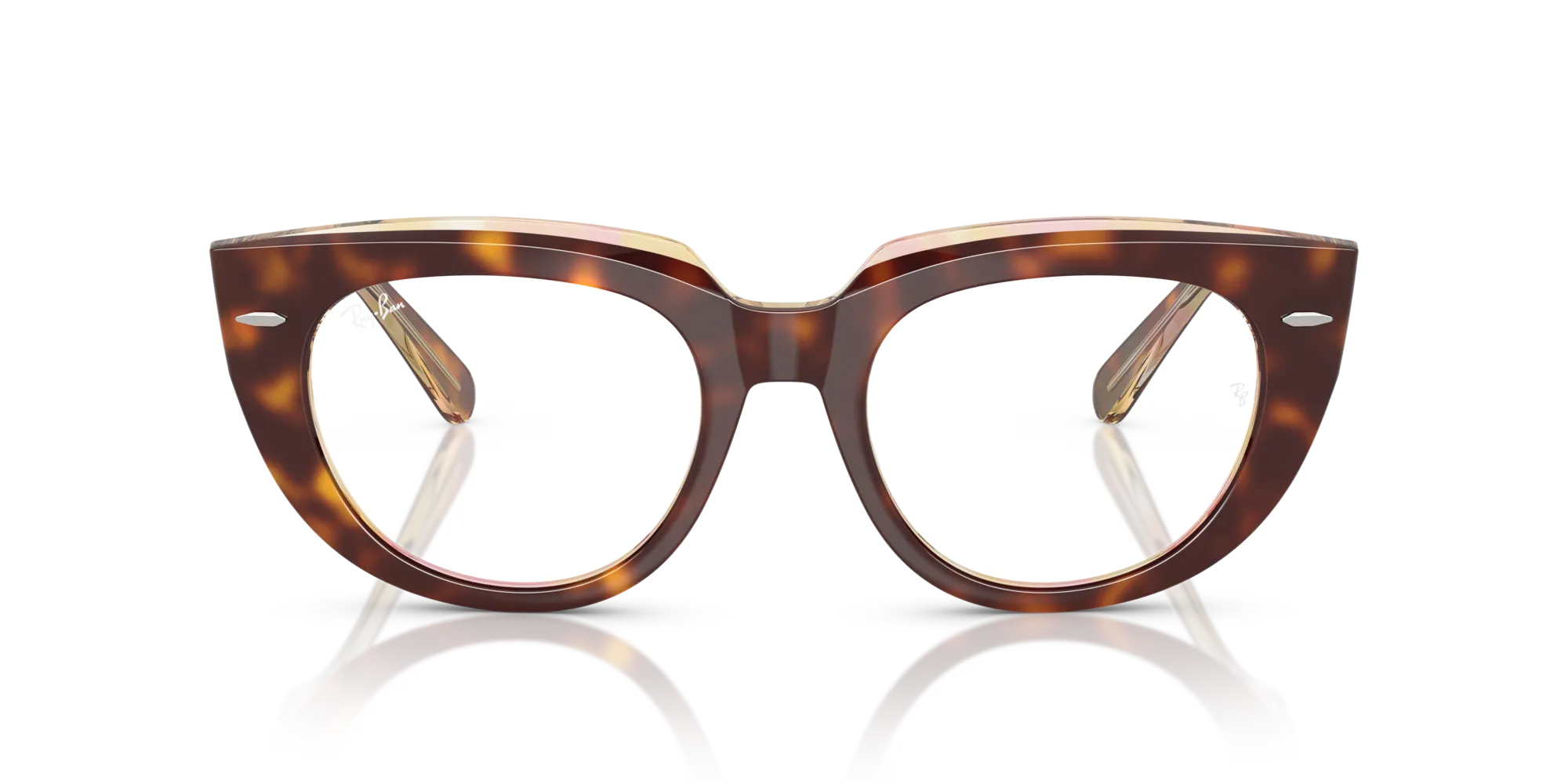 Ray - Ban RX5586 DOREEN 8402 Montature da vista Acetato Tartaruga Trasparente Squadrata Normale - immagine 3