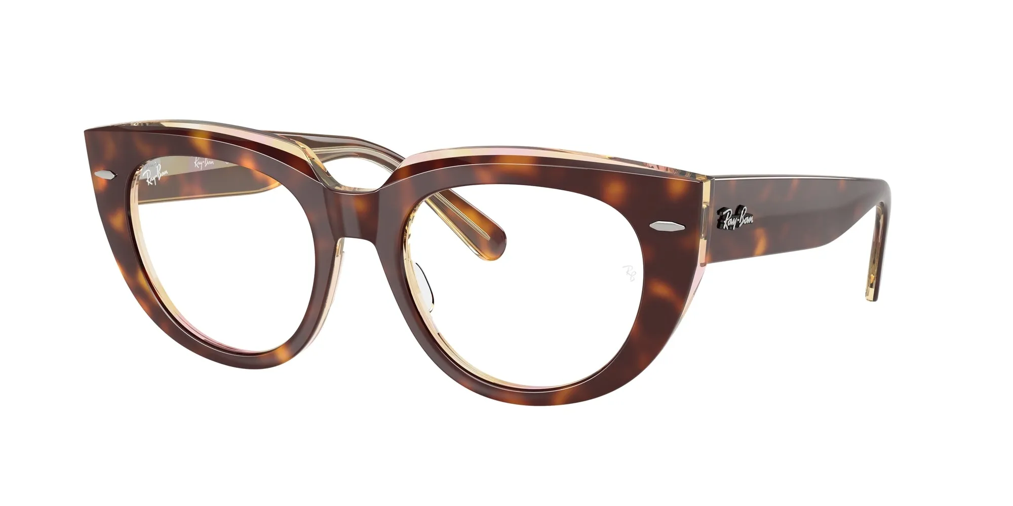 Ray - Ban RX5586 DOREEN 8402 Montature da vista Acetato Tartaruga Trasparente Squadrata Normale - immagine 1