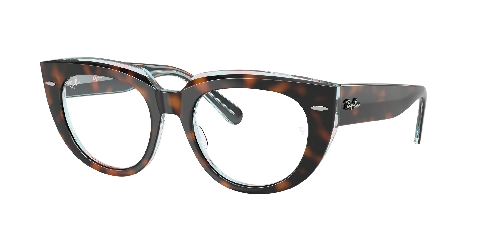 Ray - Ban RX5586 DOREEN 8401 Montature da vista Acetato Tartaruga Trasparente Squadrata Normale - immagine 1