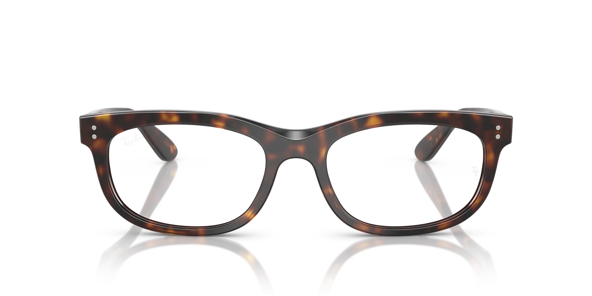 Ray - Ban RX5489 BALORETTE 2012 Montature da vista Acetato Tartaruga Trasparente Pillow Normale - immagine 3