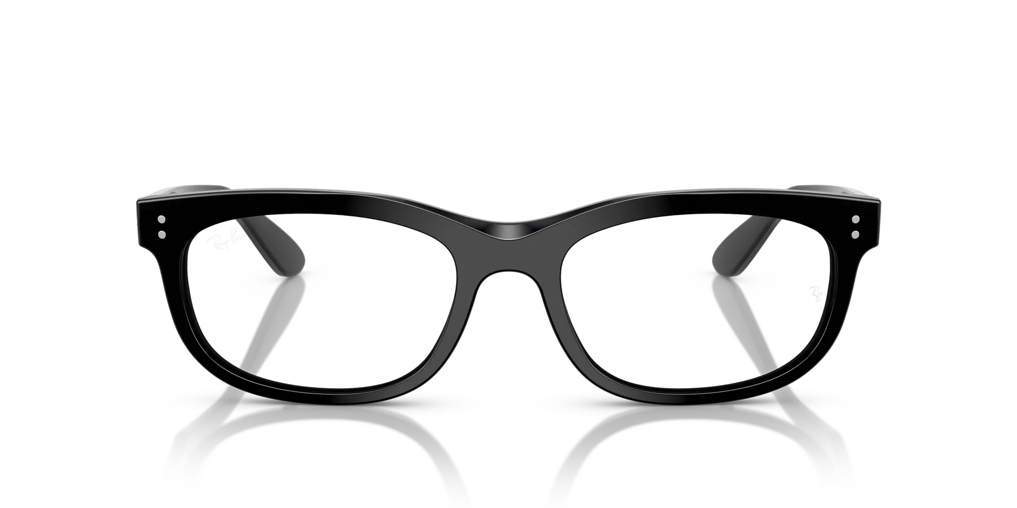 Ray - Ban RX5489 BALORETTE 2000 Montature da vista Acetato Nero Trasparente Pillow Normale - immagine 3