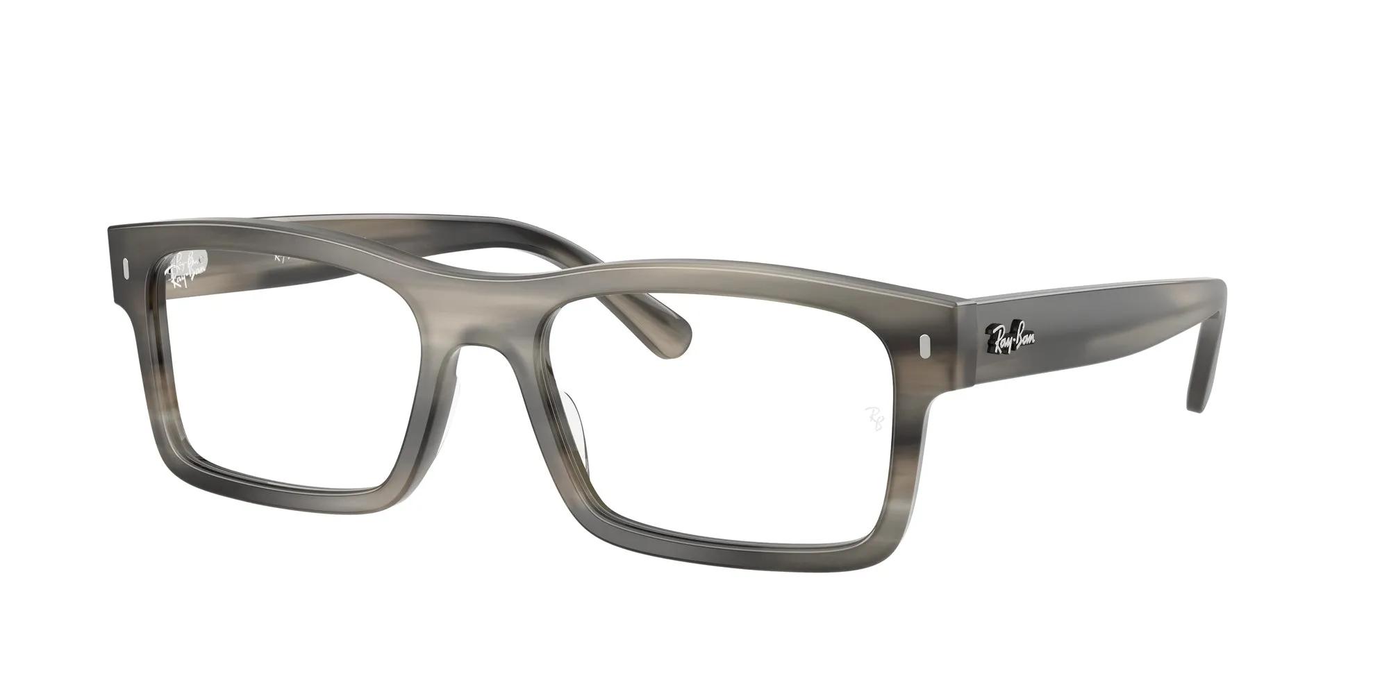 Ray - Ban RX5435 8404 Montature da vista Acetato Tartaruga Trasparente Squadrata Normale - immagine 1