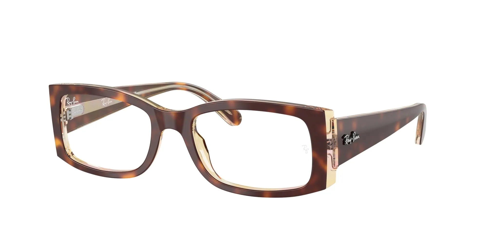 Ray - Ban RX5434 MIRIAM 8402 Montature da vista Acetato Tartaruga Trasparente Squadrata Normale - immagine 1