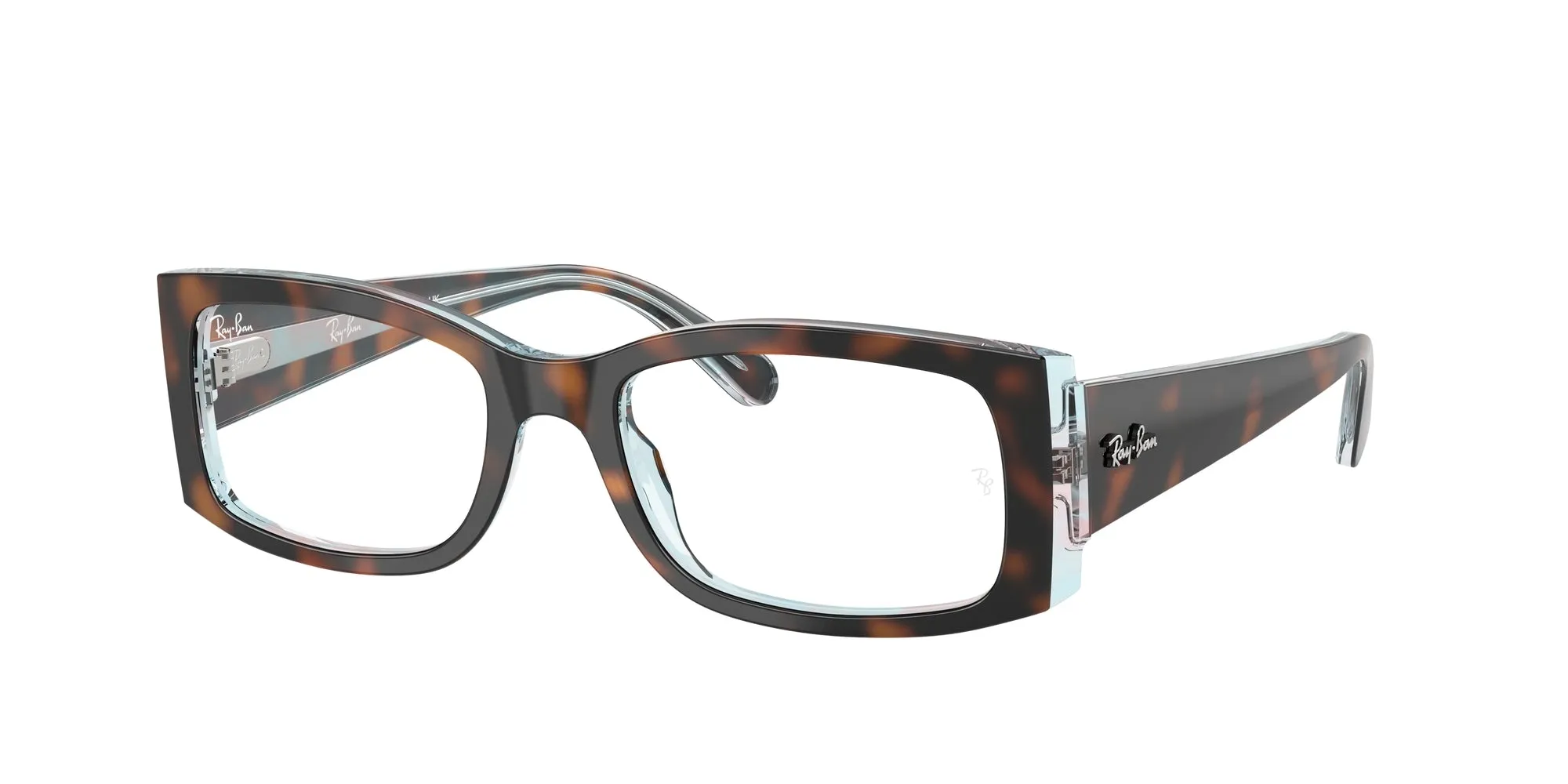 Ray - Ban RX5434 MIRIAM 8401 Montature da vista Acetato Tartaruga Trasparente Squadrata Normale - immagine 1