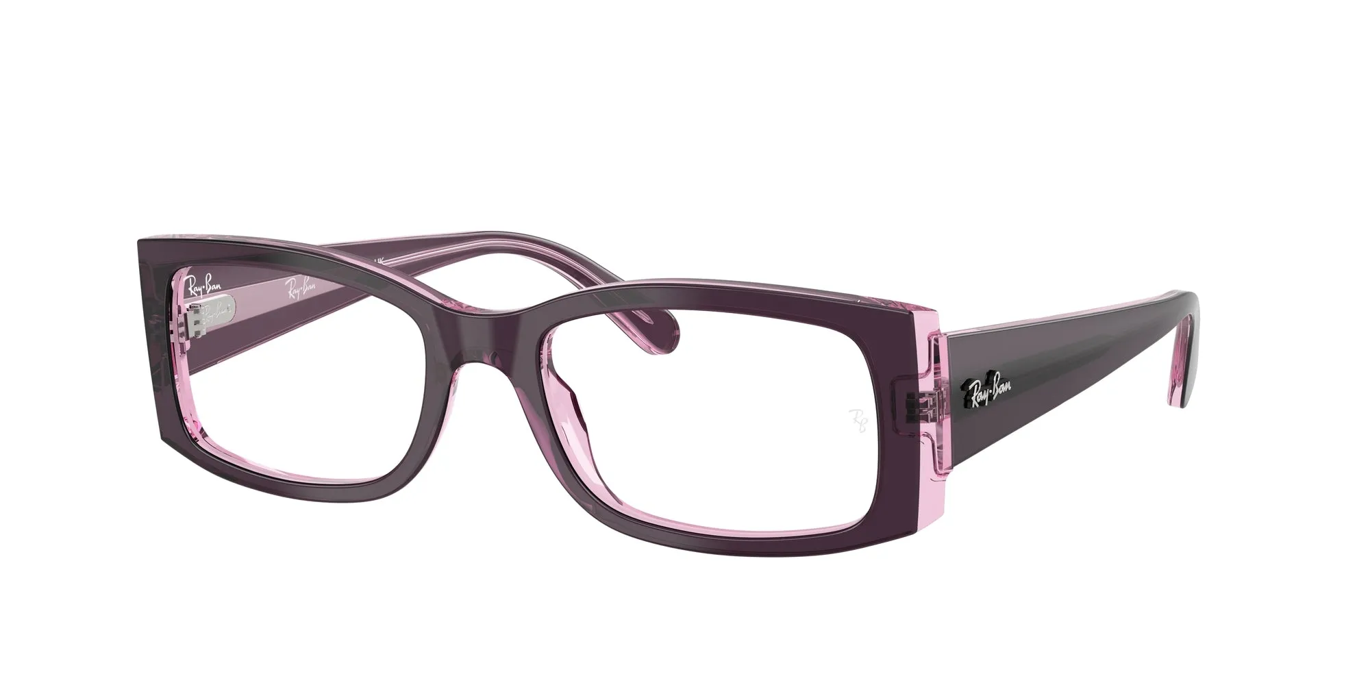 Ray - Ban RX5434 MIRIAM 8364 Montature da vista Acetato Viola Trasparente Squadrata Normale - immagine 1