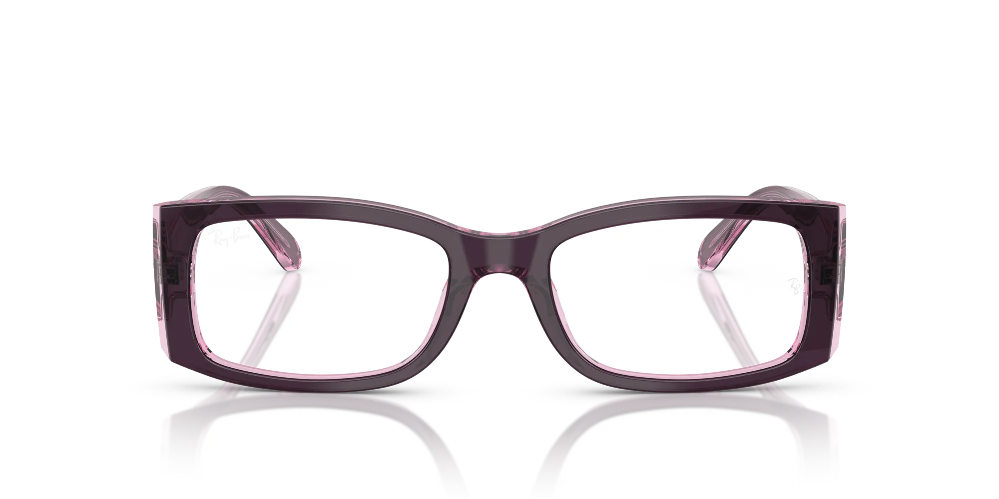 Ray - Ban RX5434 MIRIAM 8364 Montature da vista Acetato Viola Trasparente Squadrata Normale - immagine 3