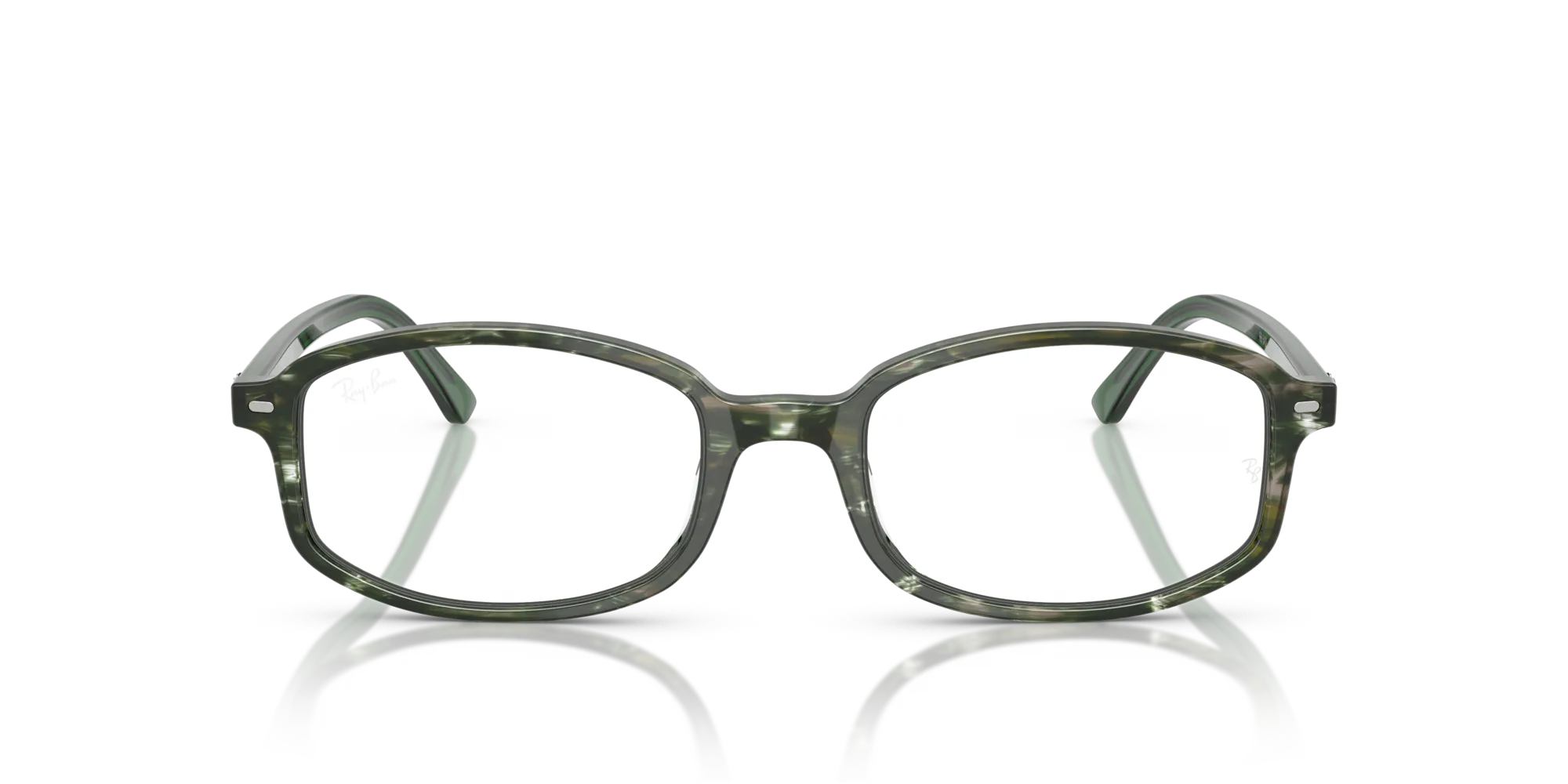 Ray - Ban RX5432 SAM 8398 Montature da vista Acetato Multi-colore Trasparente Geometrica Normale - immagine 3