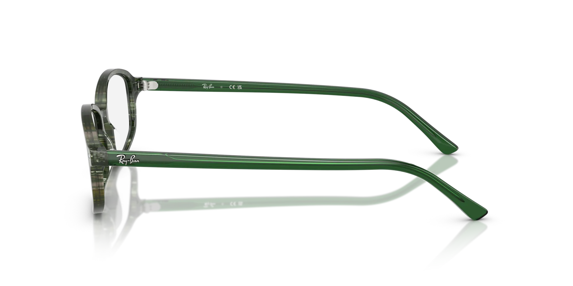 Ray - Ban RX5432 SAM 8398 Montature da vista Acetato Multi-colore Trasparente Geometrica Normale - immagine 4