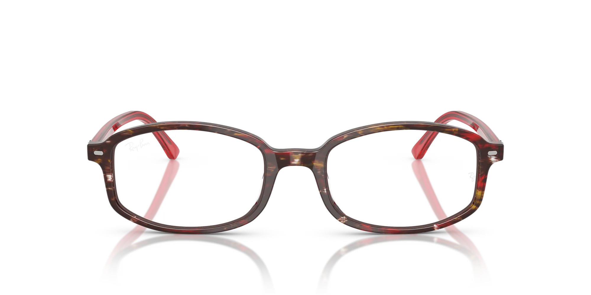 Ray - Ban RX5432 SAM 8396 Montature da vista Acetato Multi-colore Trasparente Geometrica Normale - immagine 3