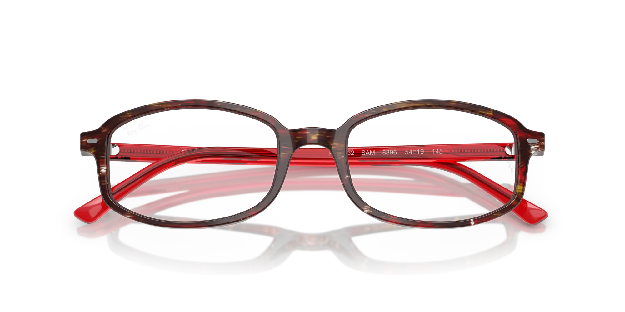 Ray - Ban RX5432 SAM 8396 Montature da vista Acetato Multi-colore Trasparente Geometrica Normale - immagine 2