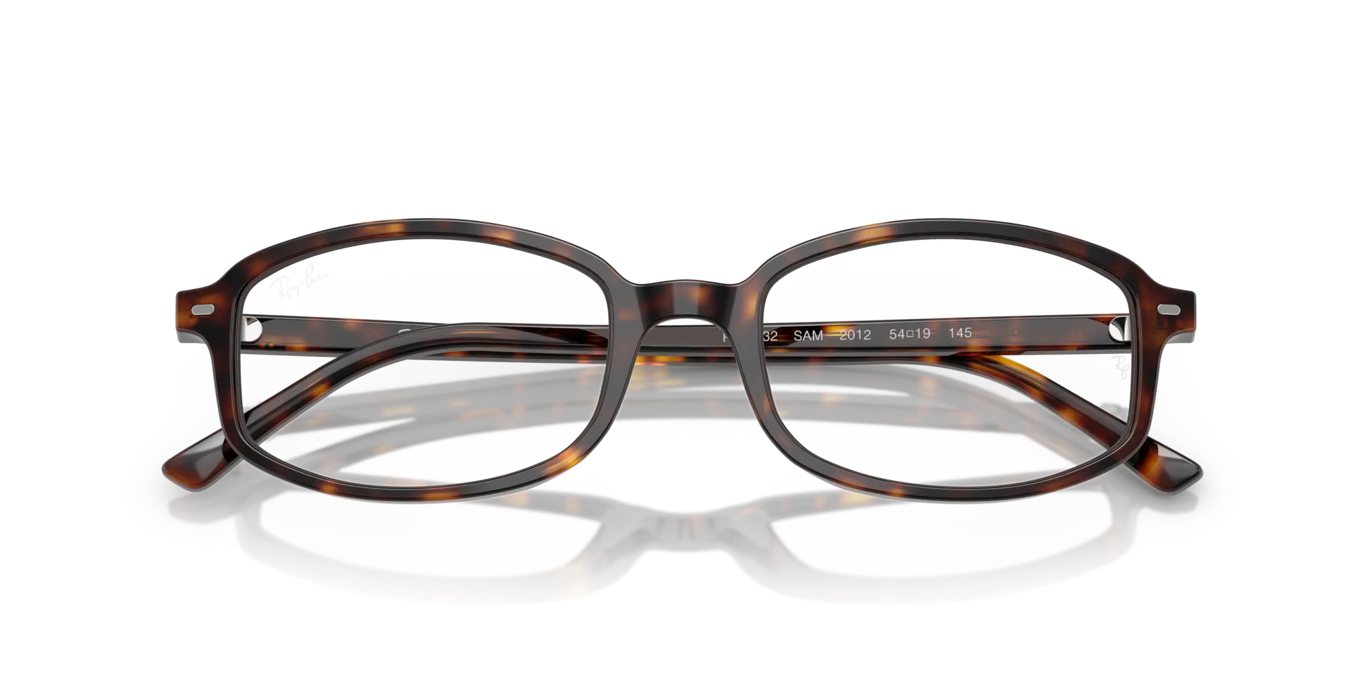 Ray - Ban RX5432 SAM 2012 Montature da vista Acetato Tartaruga Trasparente Geometrica Normale - immagine 2