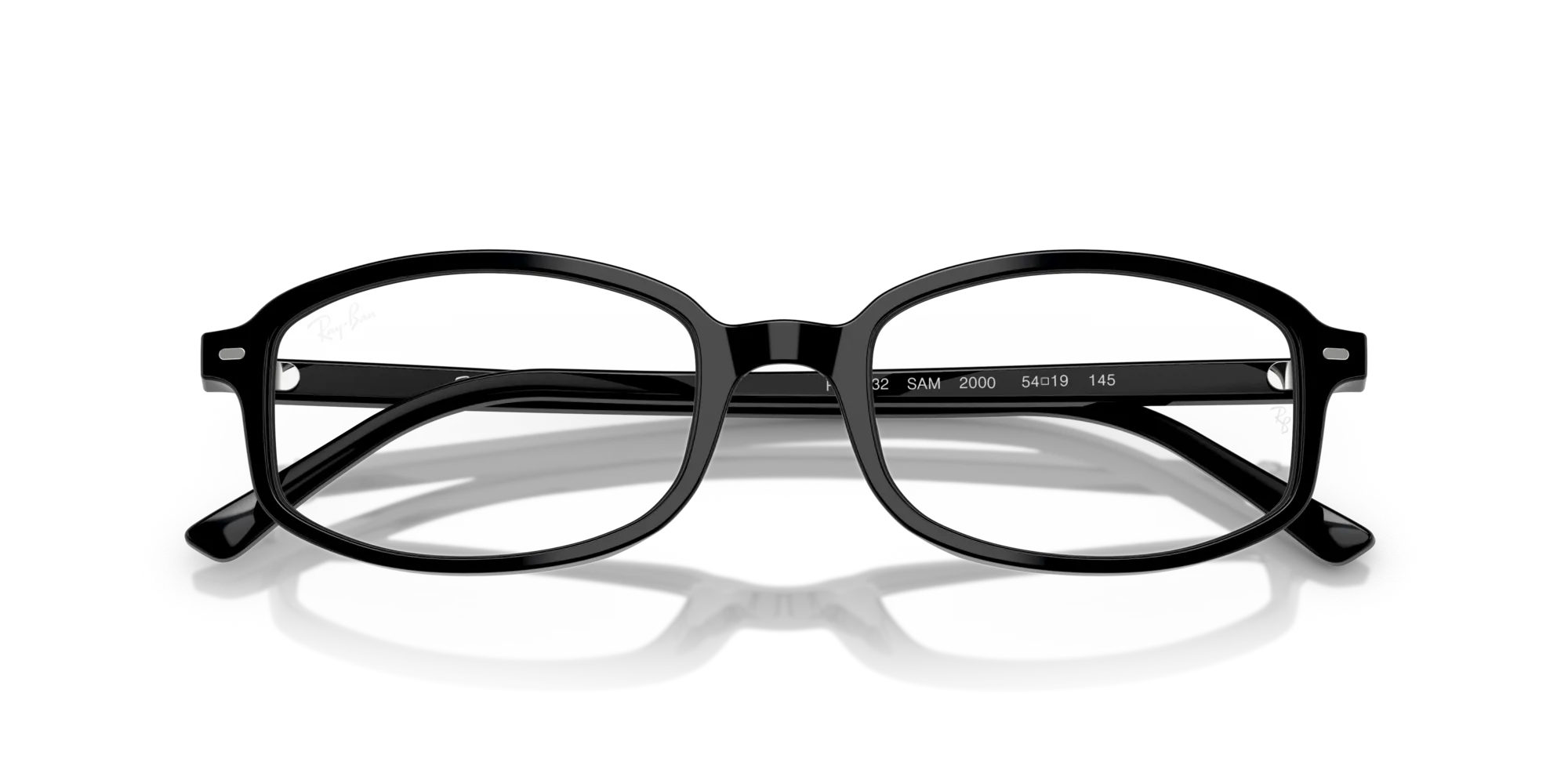 Ray - Ban RX5432 SAM 2000 Montature da vista Acetato Nero Trasparente Geometrica Normale - immagine 2