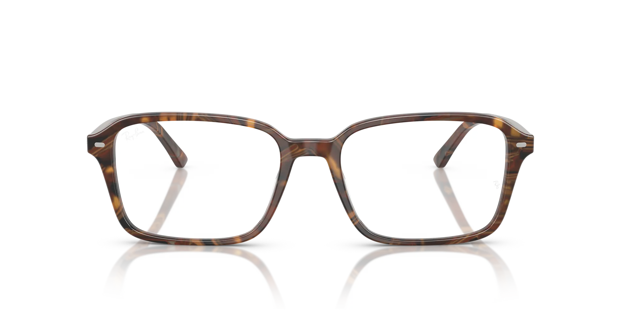 Ray - Ban RX5431 RAIMOND 8395 Montature da vista Acetato Multi-colore Trasparente Squadrata Normale - immagine 3