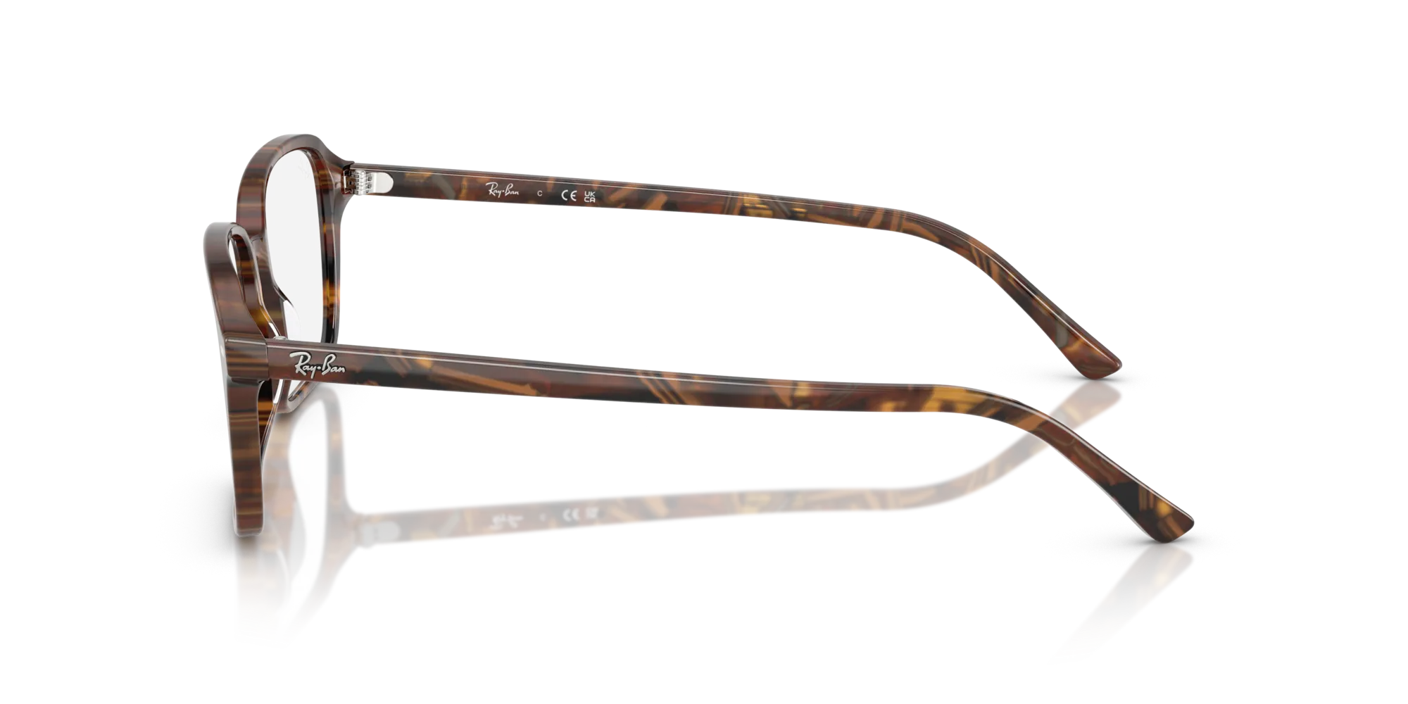 Ray - Ban RX5431 RAIMOND 8395 Montature da vista Acetato Multi-colore Trasparente Squadrata Normale - immagine 4
