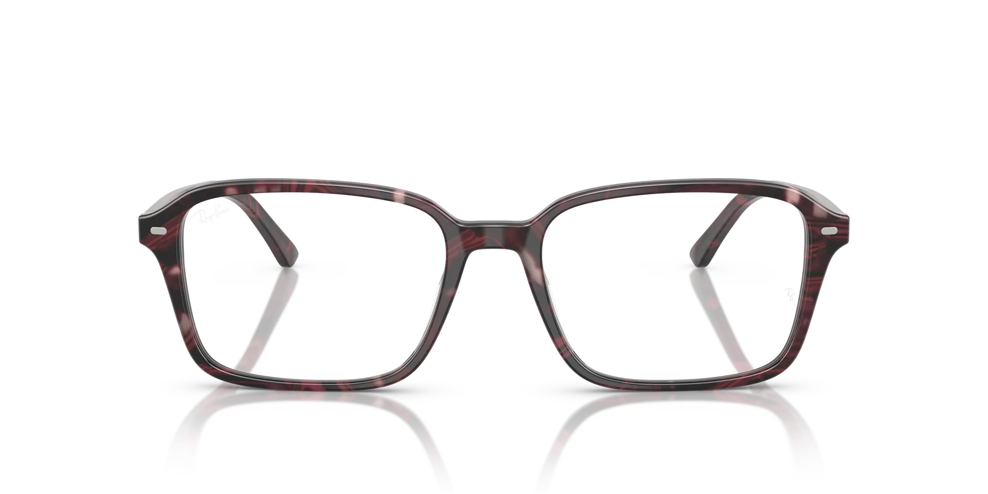 Ray - Ban RX5431 RAIMOND 8393 Montature da vista Acetato Viola Trasparente Squadrata Normale - immagine 3