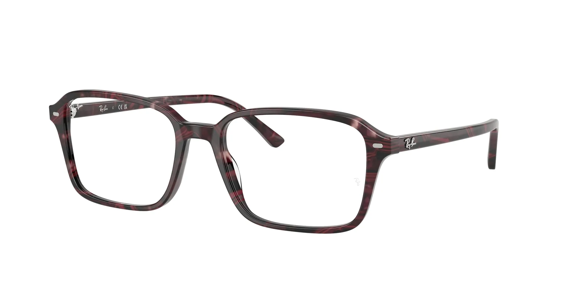 Ray - Ban RX5431 RAIMOND 8393 Montature da vista Acetato Viola Trasparente Squadrata Normale - immagine 1