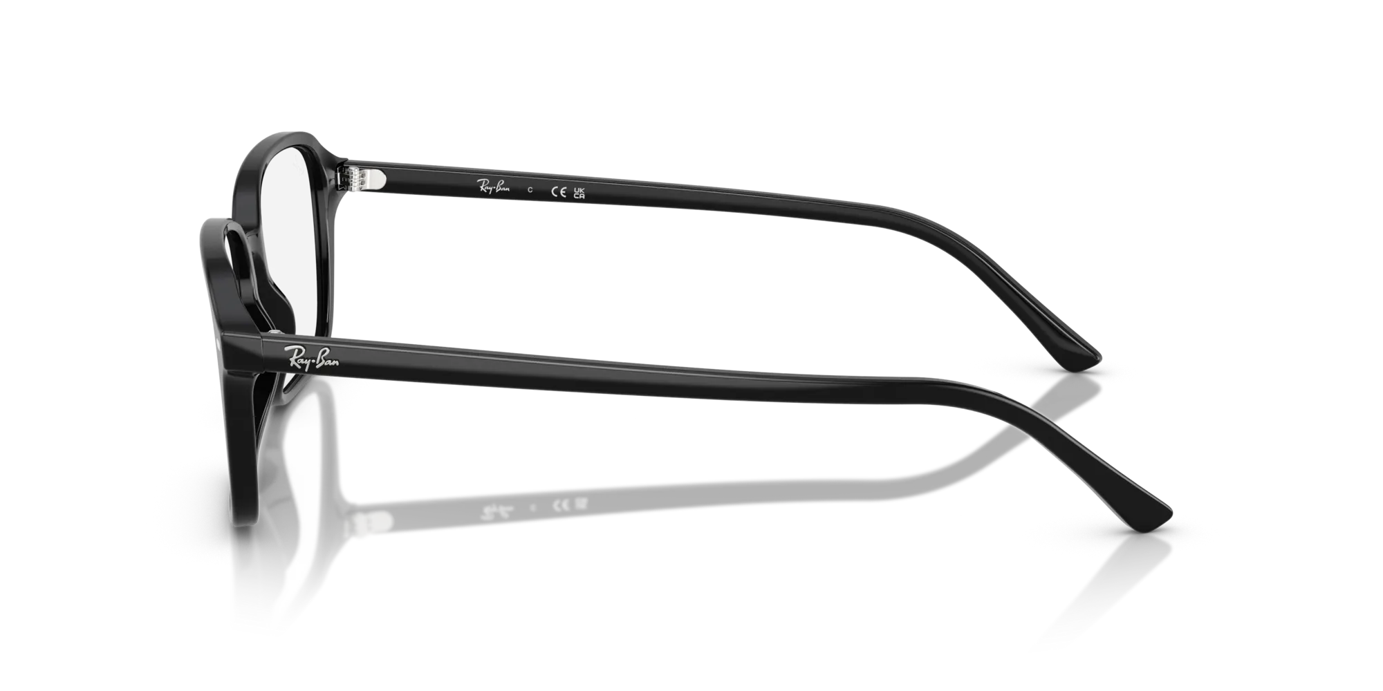 Ray - Ban RX5431 RAIMOND 2000 Montature da vista Acetato Nero Trasparente Squadrata Normale - immagine 4