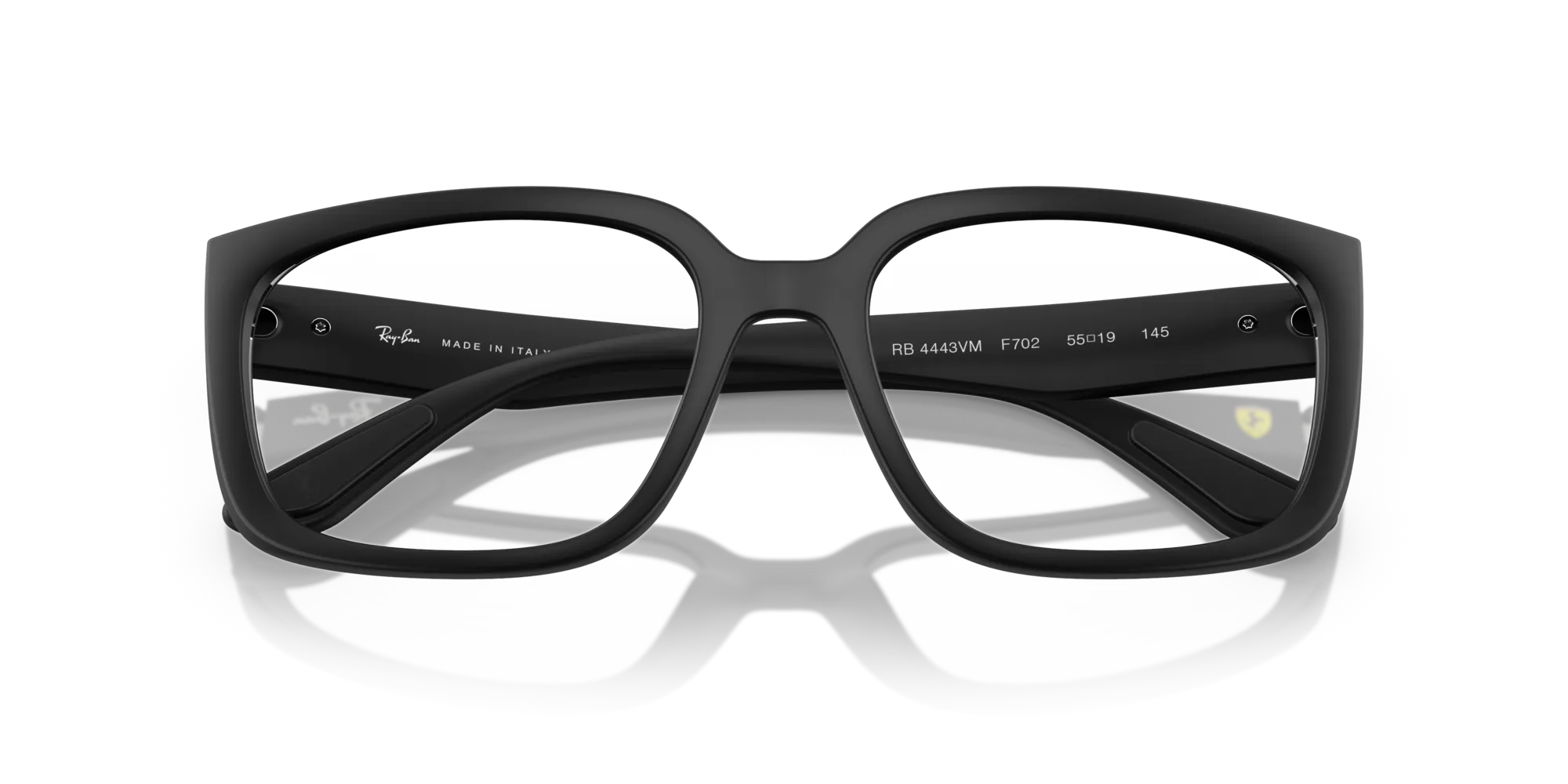 Ray - Ban RX4443VM F702 Montature da vista Peek Nero Trasparente Squadrata Normale - immagine 2