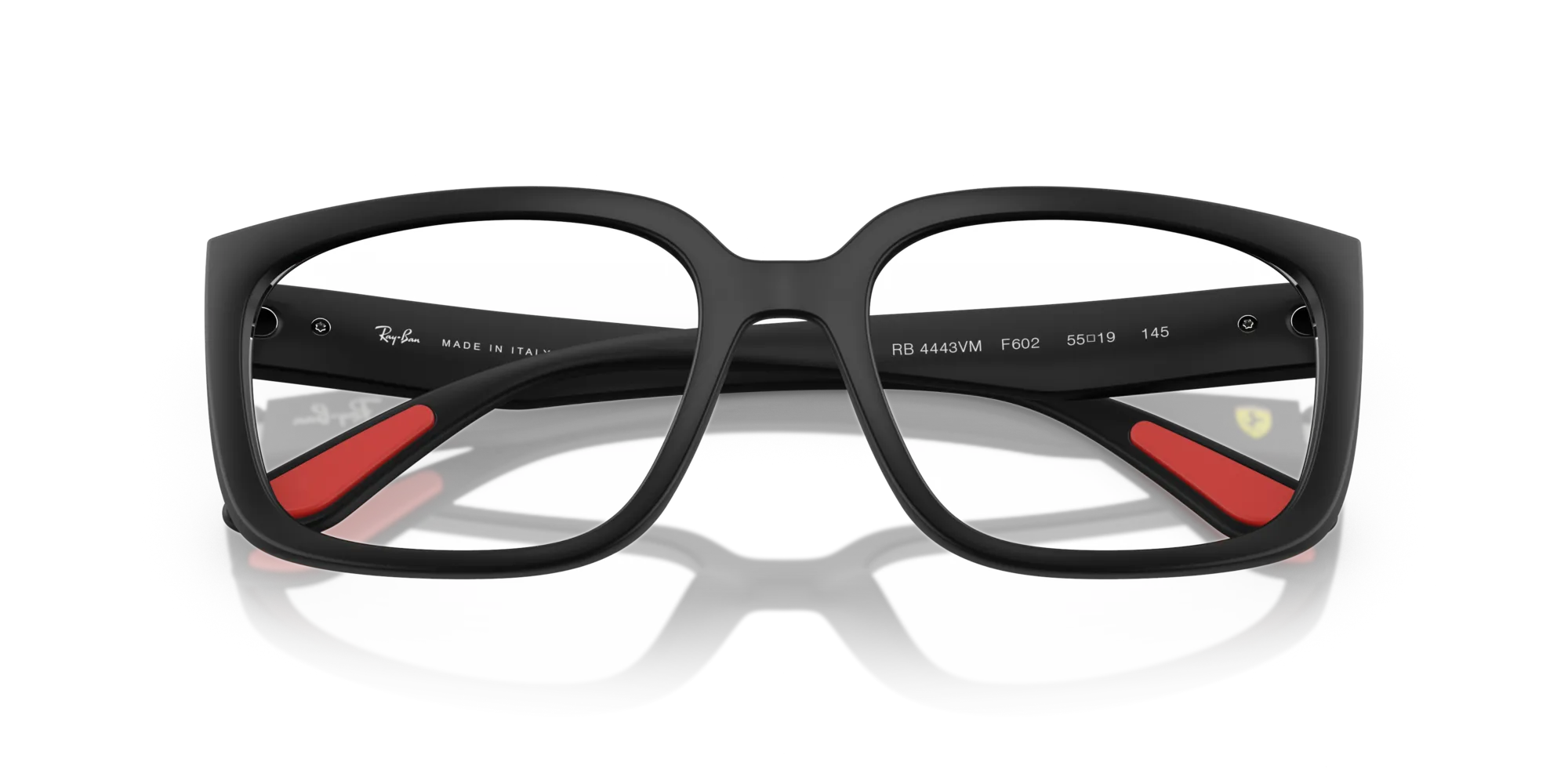 Ray - Ban RX4443VM F602 Montature da vista Peek Nero Trasparente Squadrata Normale - immagine 2