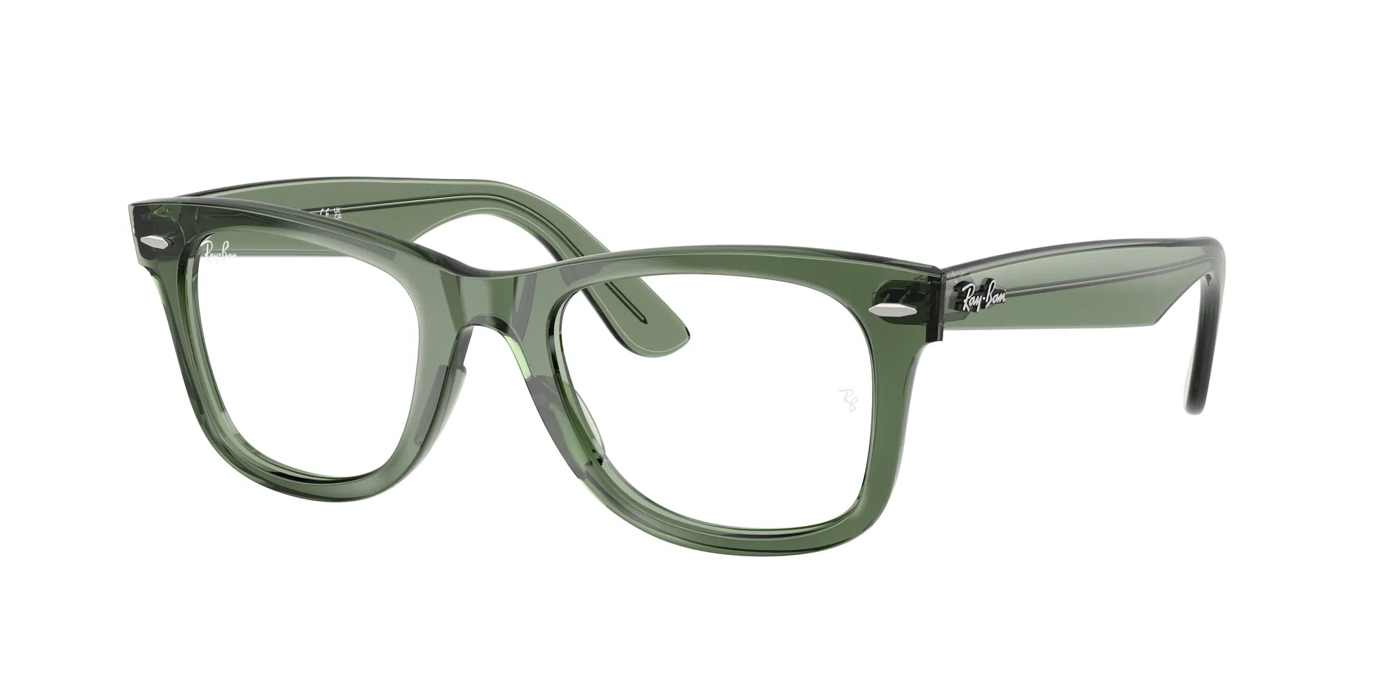 Ray - Ban RX4340V WAYFARER EASE 8418 Montature da vista Acetato Verde Squadrata Normale - immagine 1