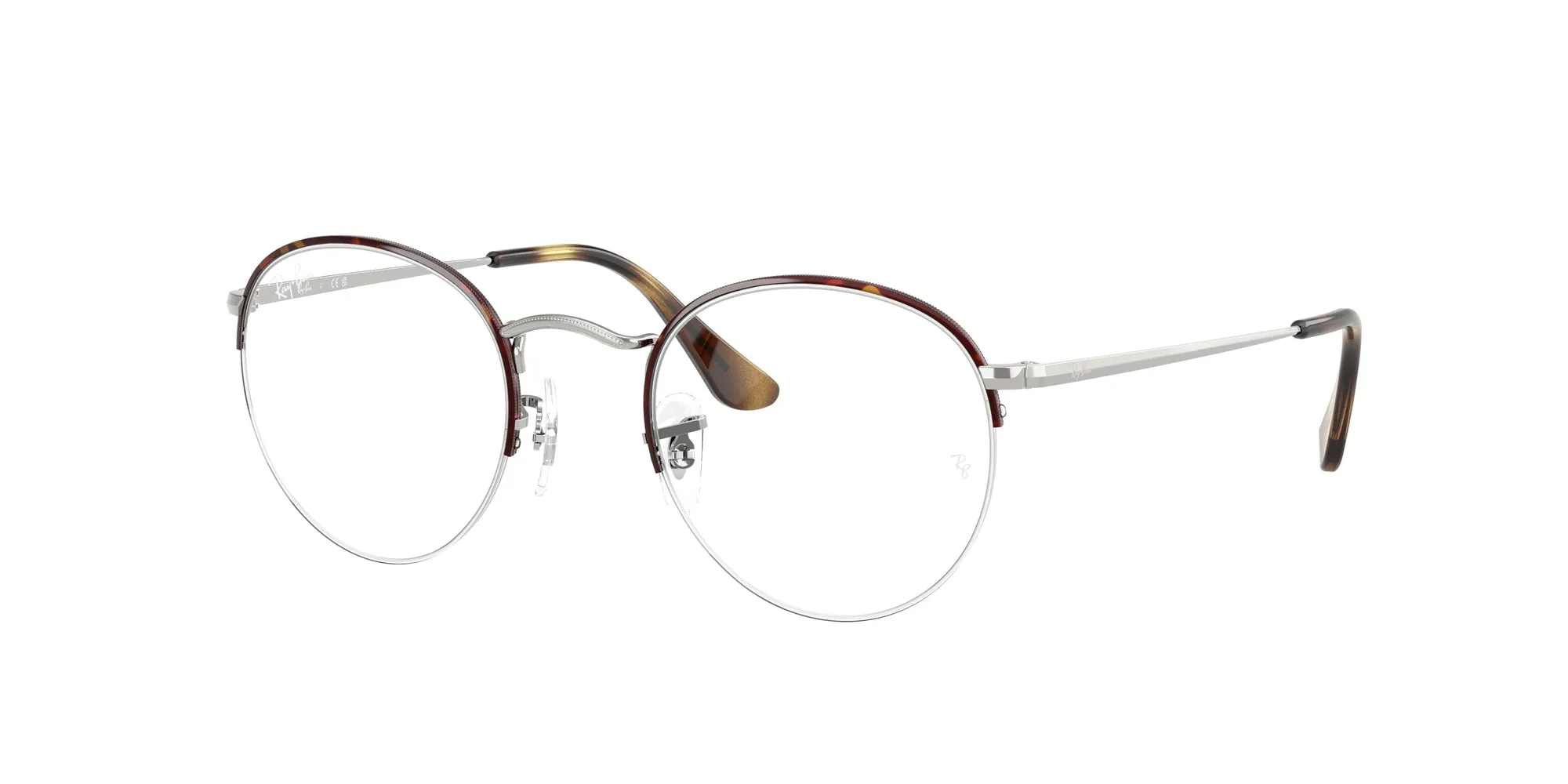 Ray - Ban RX3947V ROUND GAZE 3178 Montature da vista Metallo Havana Trasparente Rotonda Normale - immagine 1