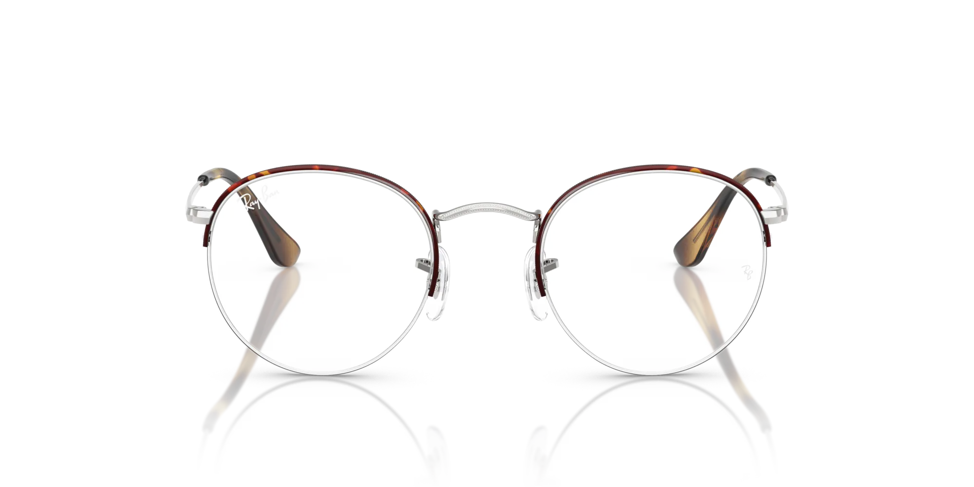 Ray - Ban RX3947V ROUND GAZE 3178 Montature da vista Metallo Havana Trasparente Rotonda Normale - immagine 3