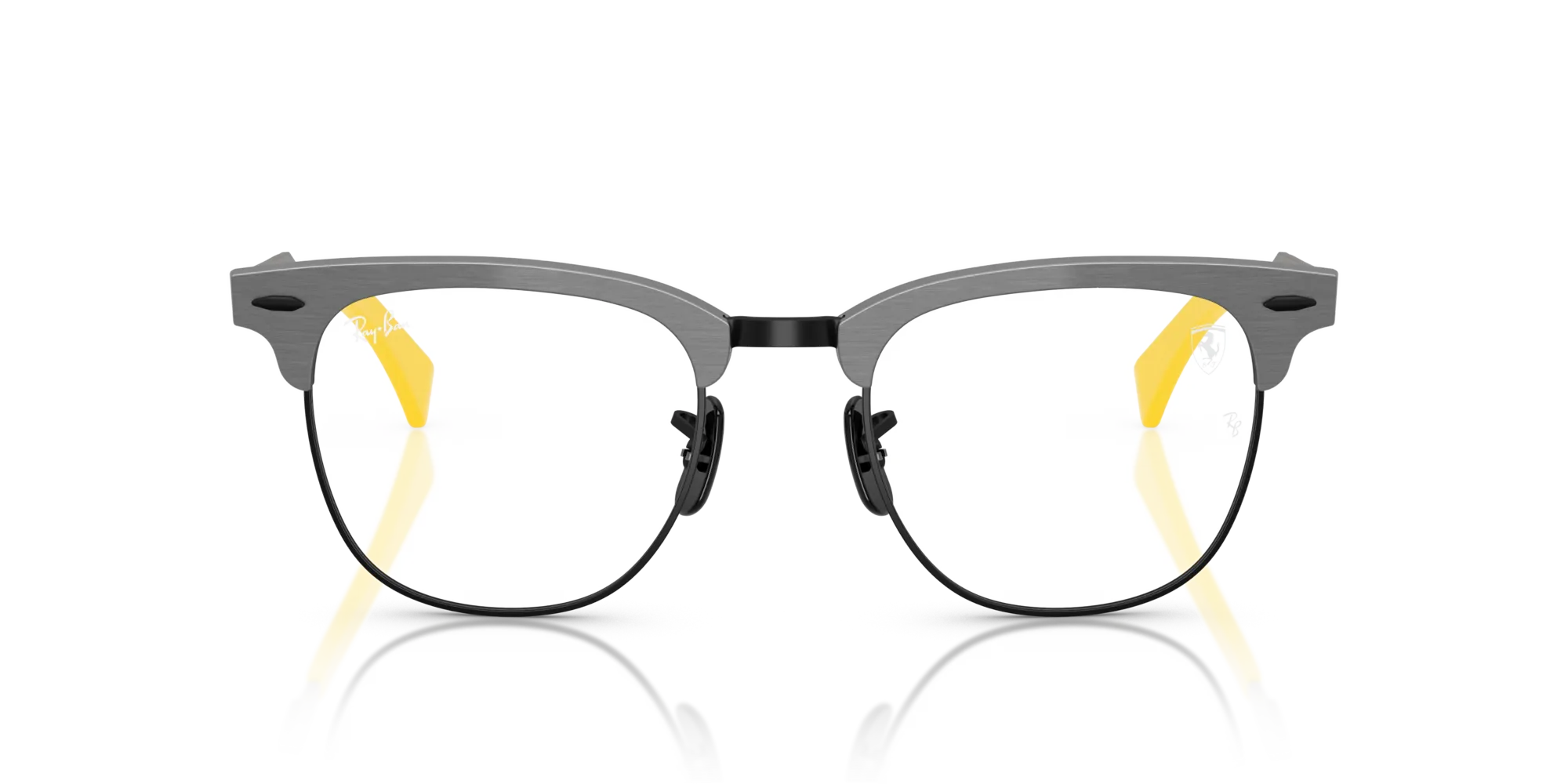 Ray - Ban RX3807VM F109 Montature da vista Metallo Grigio Trasparente Squadrata Normale - immagine 3