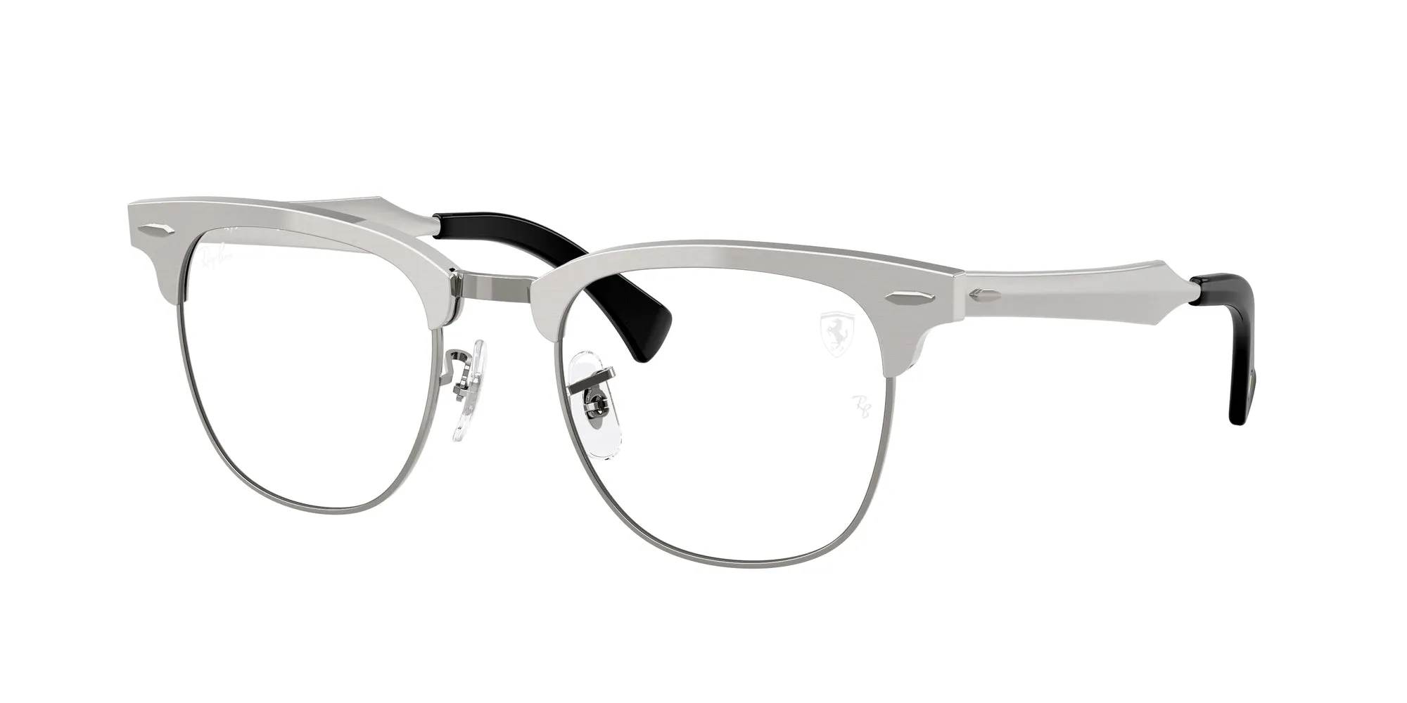Ray - Ban RX3807VM F106 Montature da vista Metallo Grigio Trasparente Squadrata Normale - immagine 1