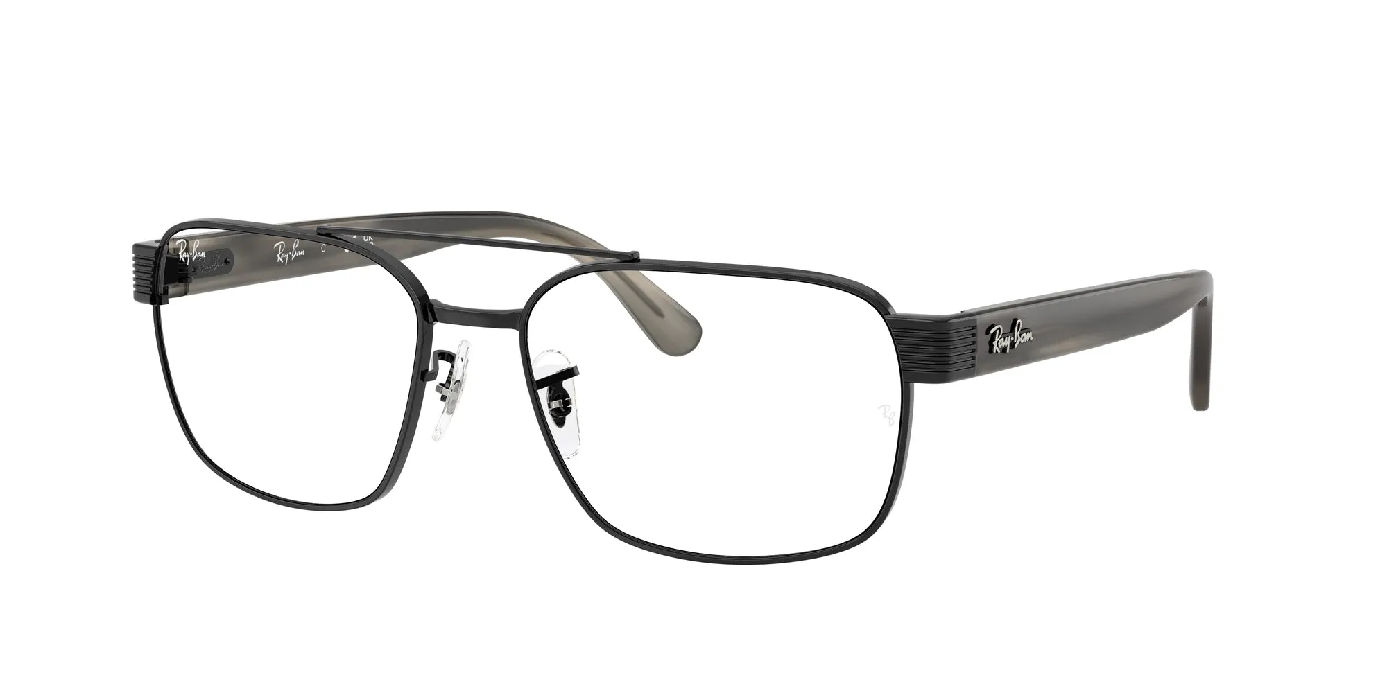Ray - Ban RX3751V 2509 Montature da vista Metallo Nero Trasparente Squadrata Normale - immagine 1