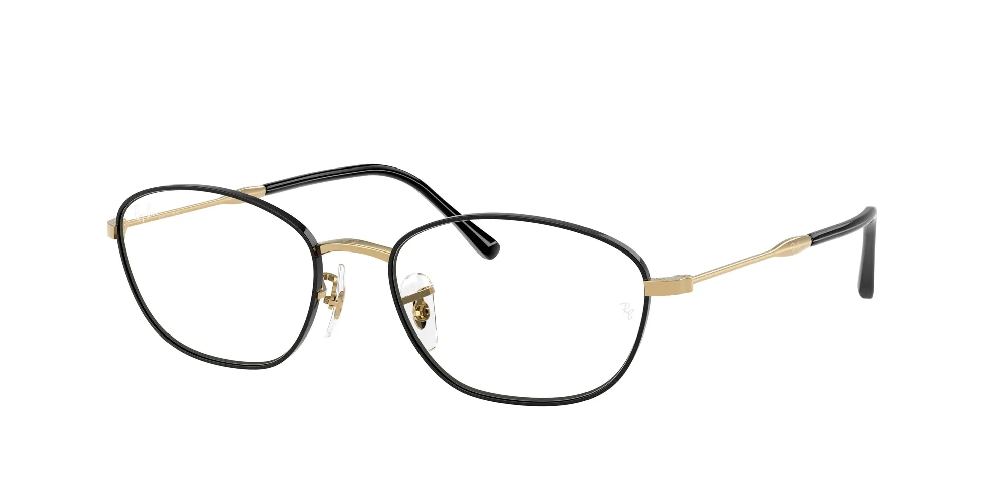 Ray - Ban RX3749V 3175 Montature da vista Metallo Nero Trasparente Geometrica Normale - immagine 1