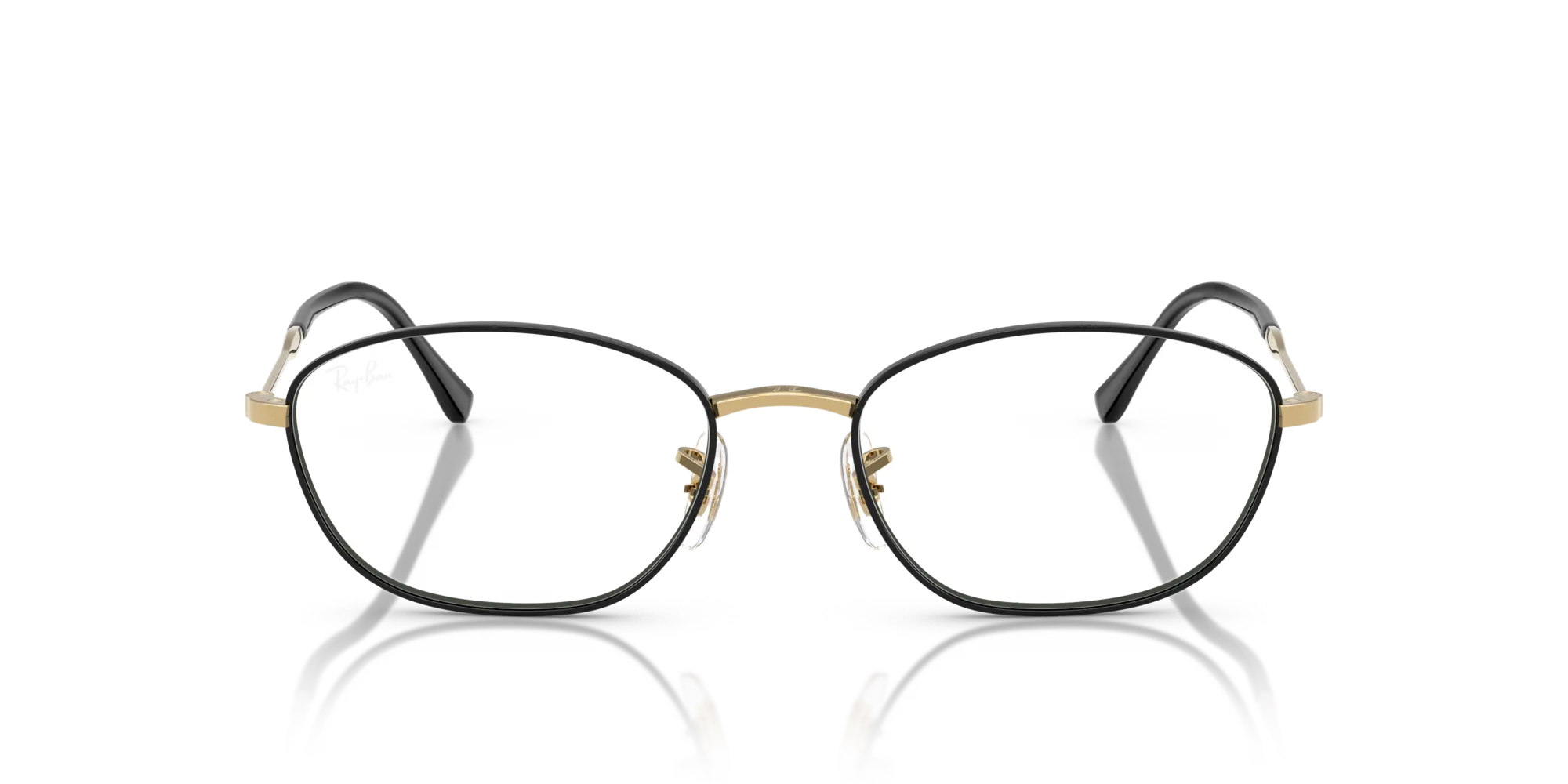 Ray - Ban RX3749V 3175 Montature da vista Metallo Nero Trasparente Geometrica Normale - immagine 3