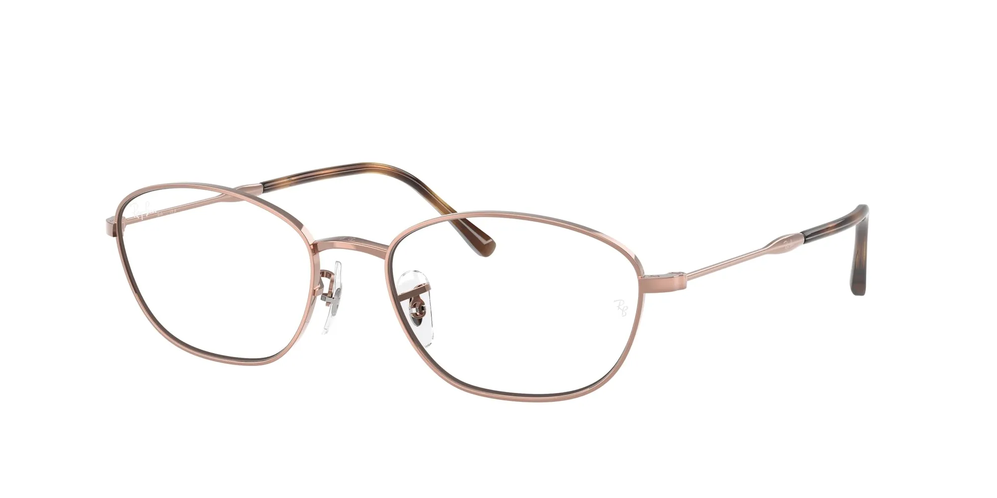 Ray - Ban RX3749V 2943 Montature da vista Metallo Bronzo Trasparente Geometrica Normale - immagine 1