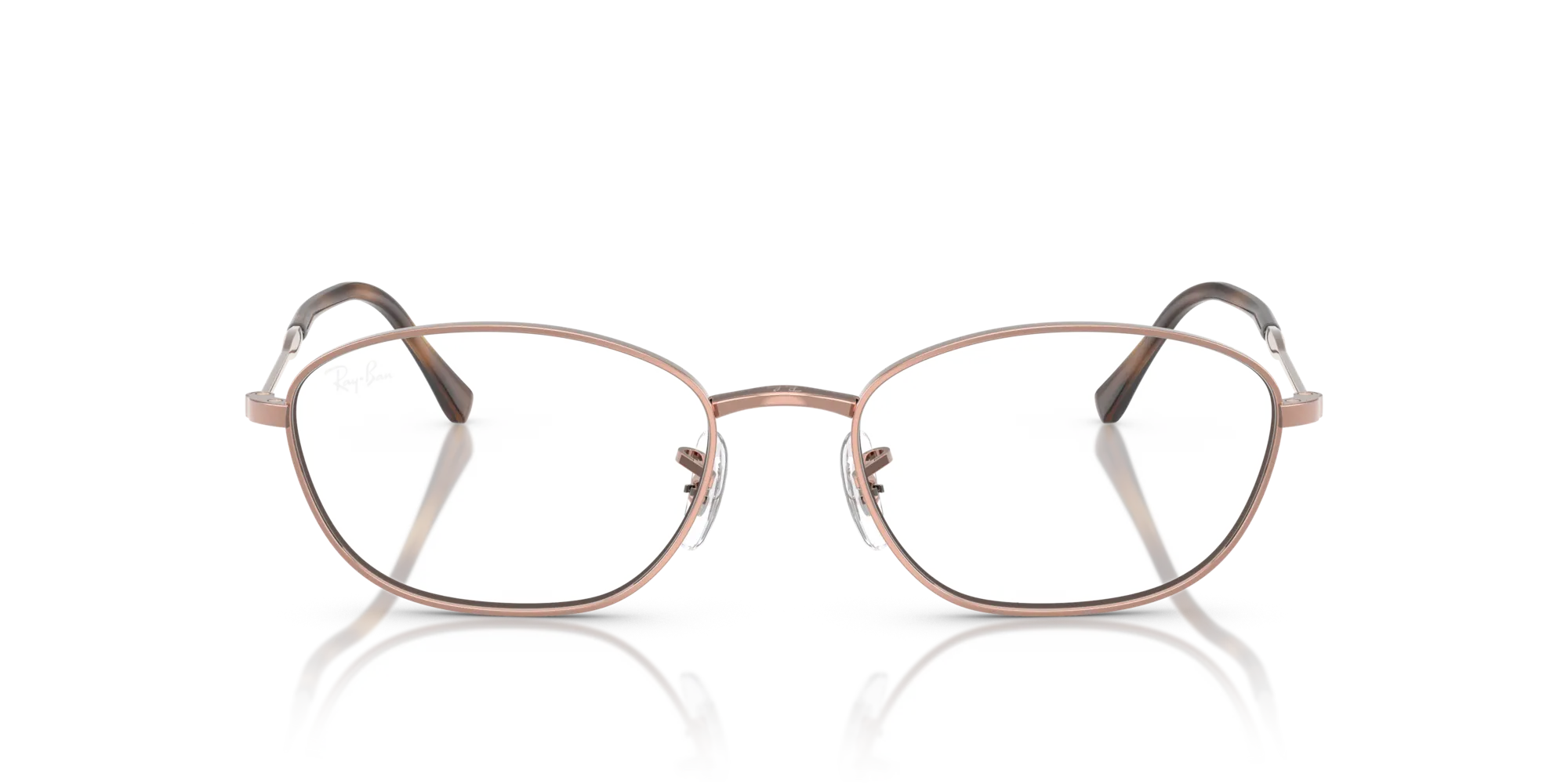 Ray - Ban RX3749V 2943 Montature da vista Metallo Bronzo Trasparente Geometrica Normale - immagine 3