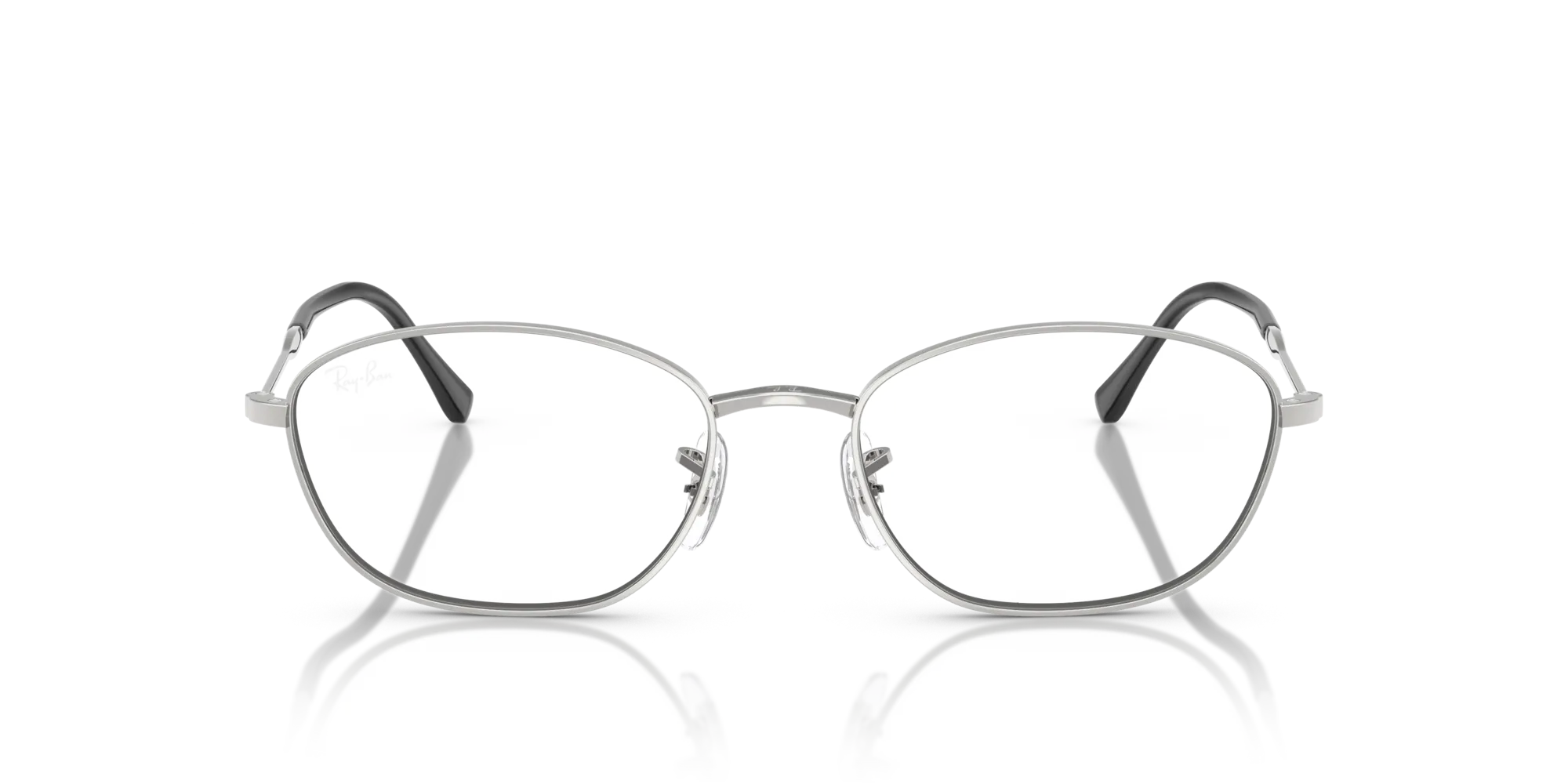 Ray - Ban RX3749V 2501 Montature da vista Metallo Argento Trasparente Geometrica Normale - immagine 3