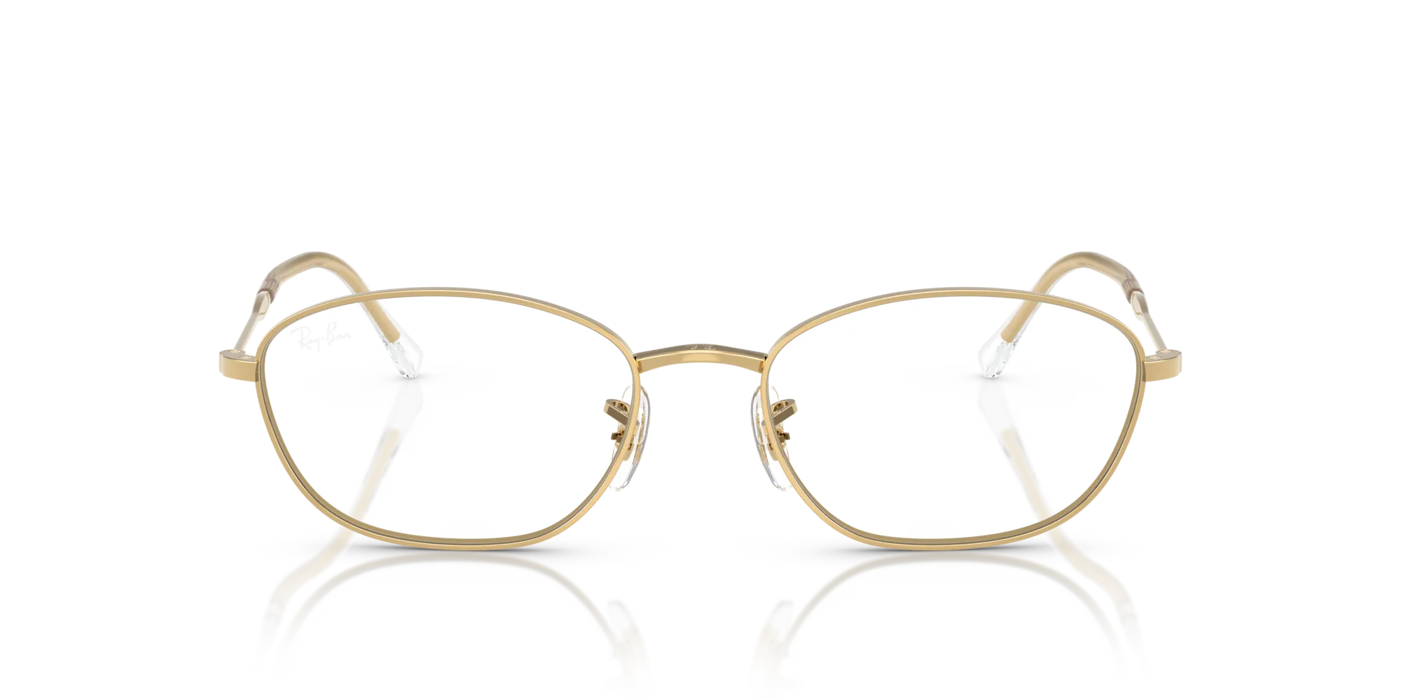 Ray - Ban RX3749V 2500 Montature da vista Metallo Oro Trasparente Geometrica Normale - immagine 3