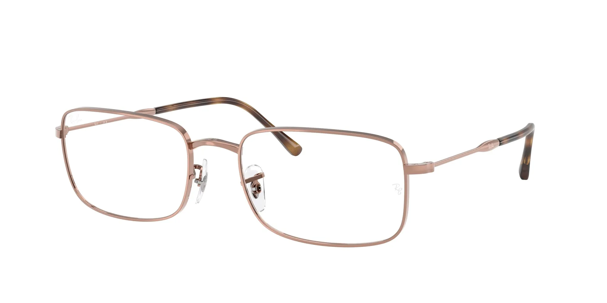 Ray - Ban RX3746V 2943 Montature da vista Metallo Bronzo Trasparente Geometrica Normale - immagine 1