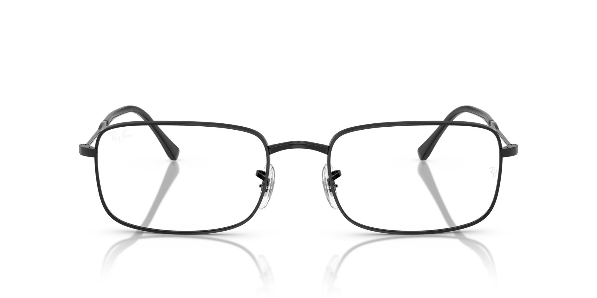 Ray - Ban RX3746V 2509 Montature da vista Metallo Nero Trasparente Geometrica Normale - immagine 3