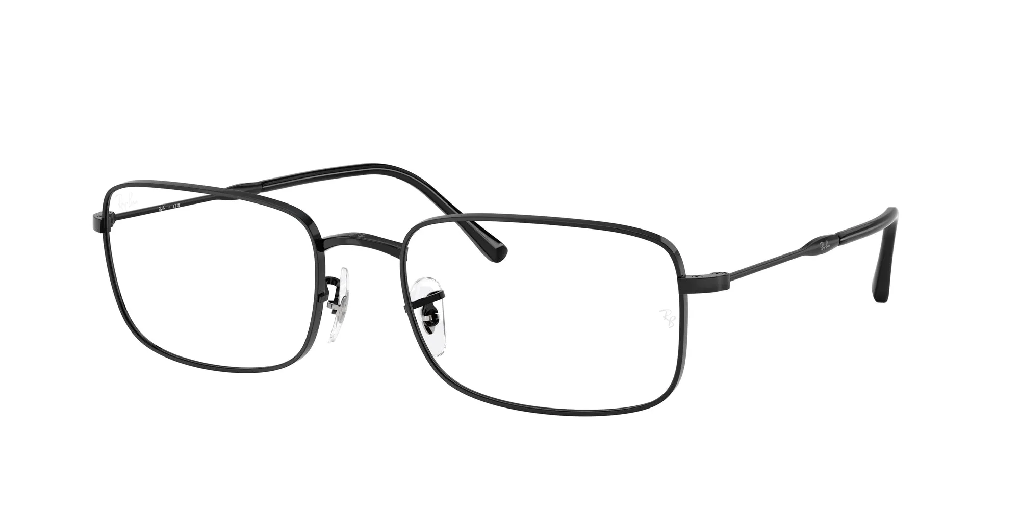 Ray - Ban RX3746V 2509 Montature da vista Metallo Nero Trasparente Geometrica Normale - immagine 1