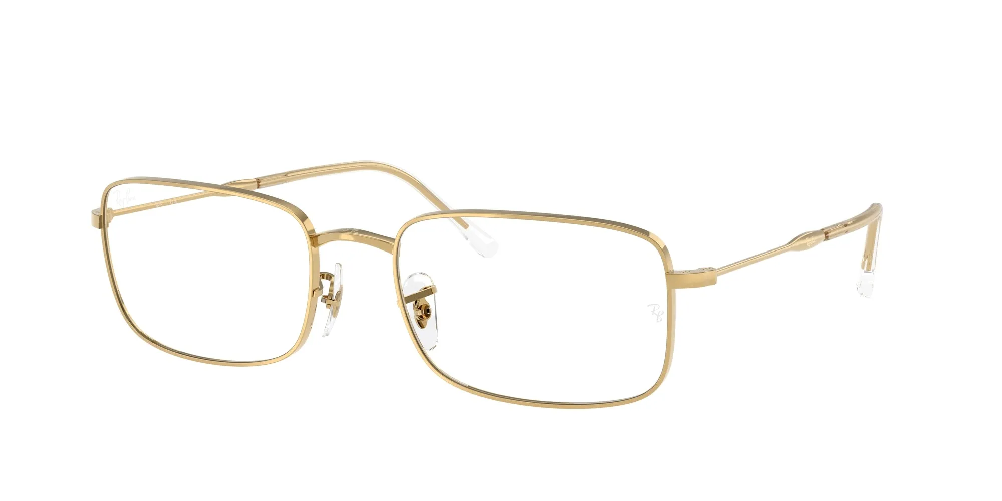 Ray - Ban RX3746V 2500 Montature da vista Metallo Oro Trasparente Geometrica Normale - immagine 1