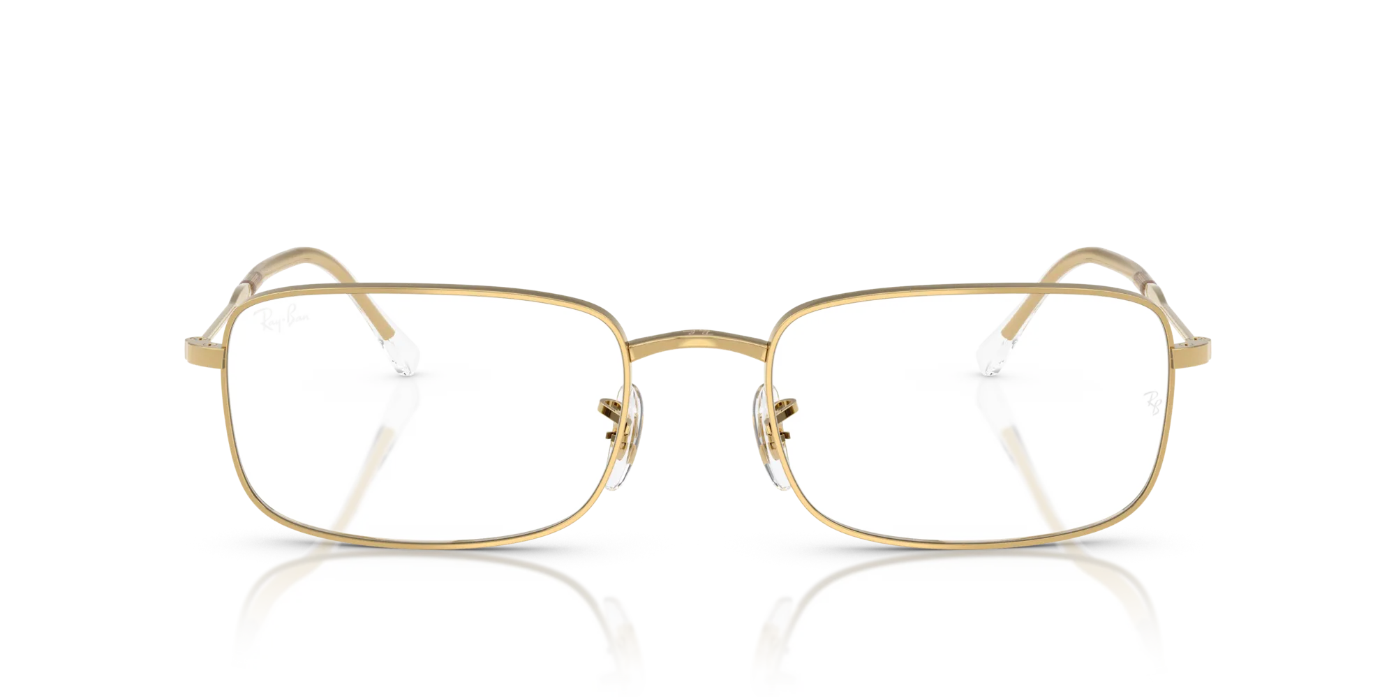 Ray - Ban RX3746V 2500 Montature da vista Metallo Oro Trasparente Geometrica Normale - immagine 3