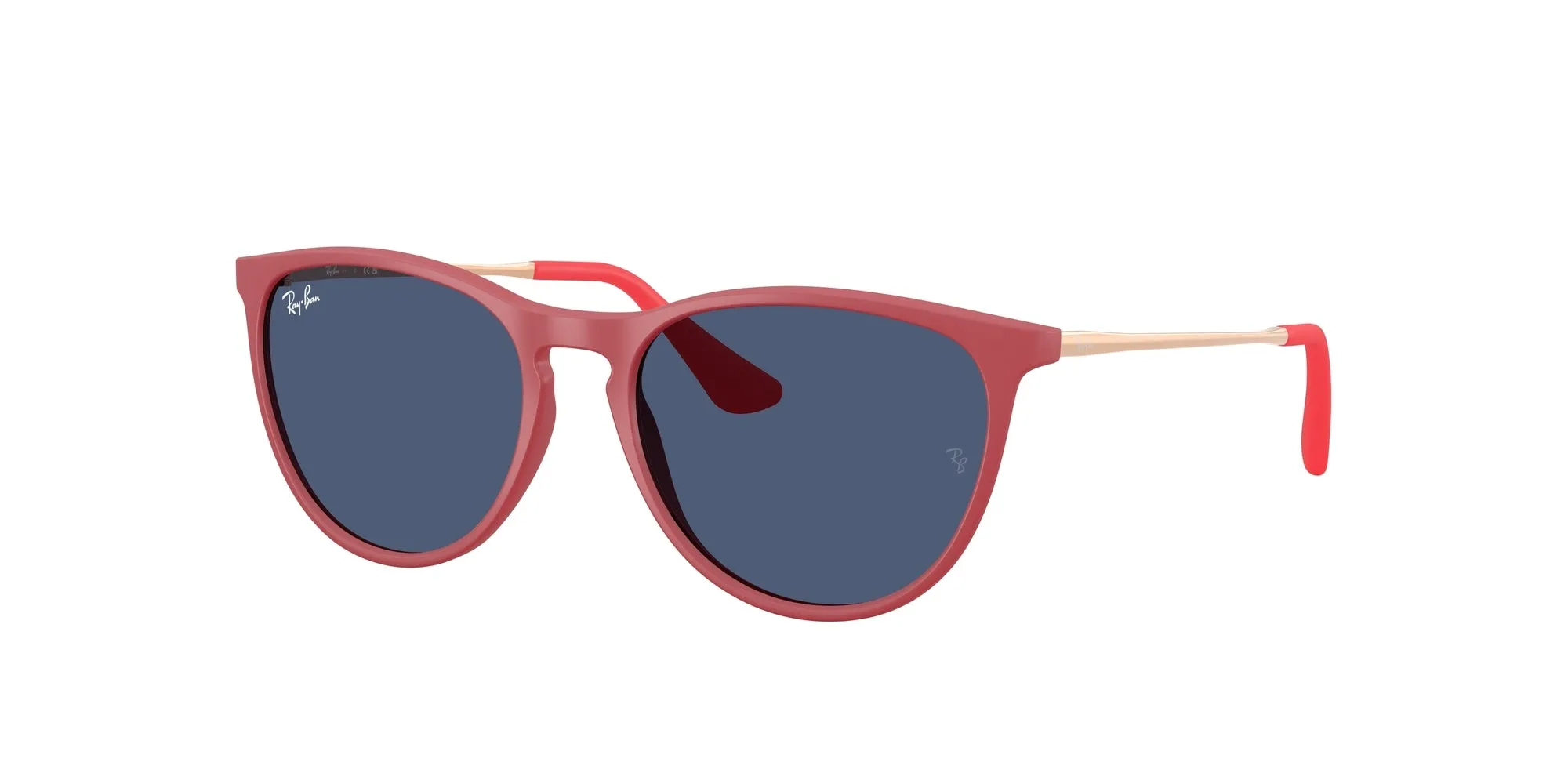 Ray - Ban RJ9060S JUNIOR ERIKA 718071 Occhiali da sole Iniettato Viola Verde Pantos Normale - immagine 1