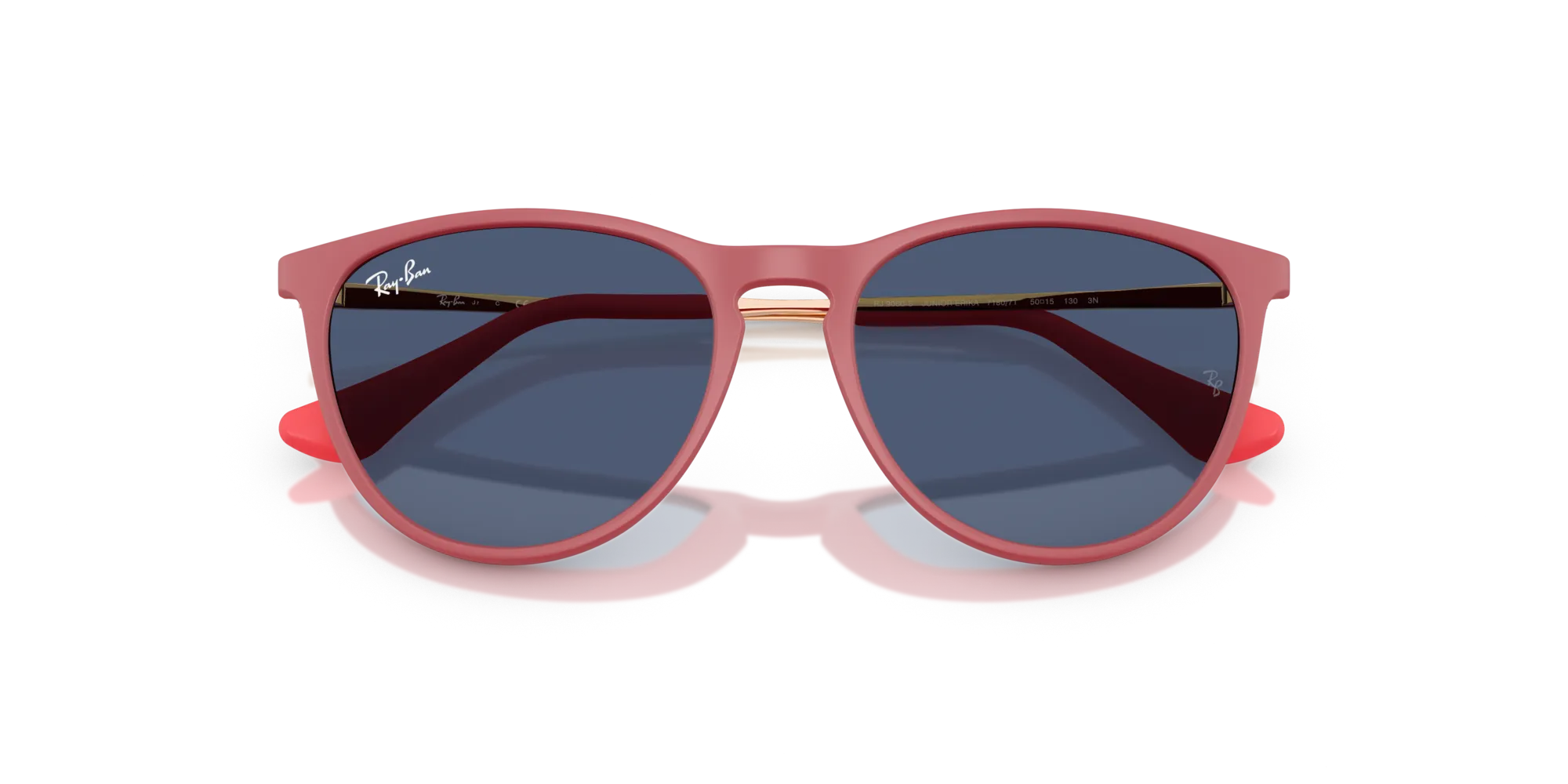 Ray - Ban RJ9060S JUNIOR ERIKA 718071 Occhiali da sole Iniettato Viola Verde Pantos Normale - immagine 2