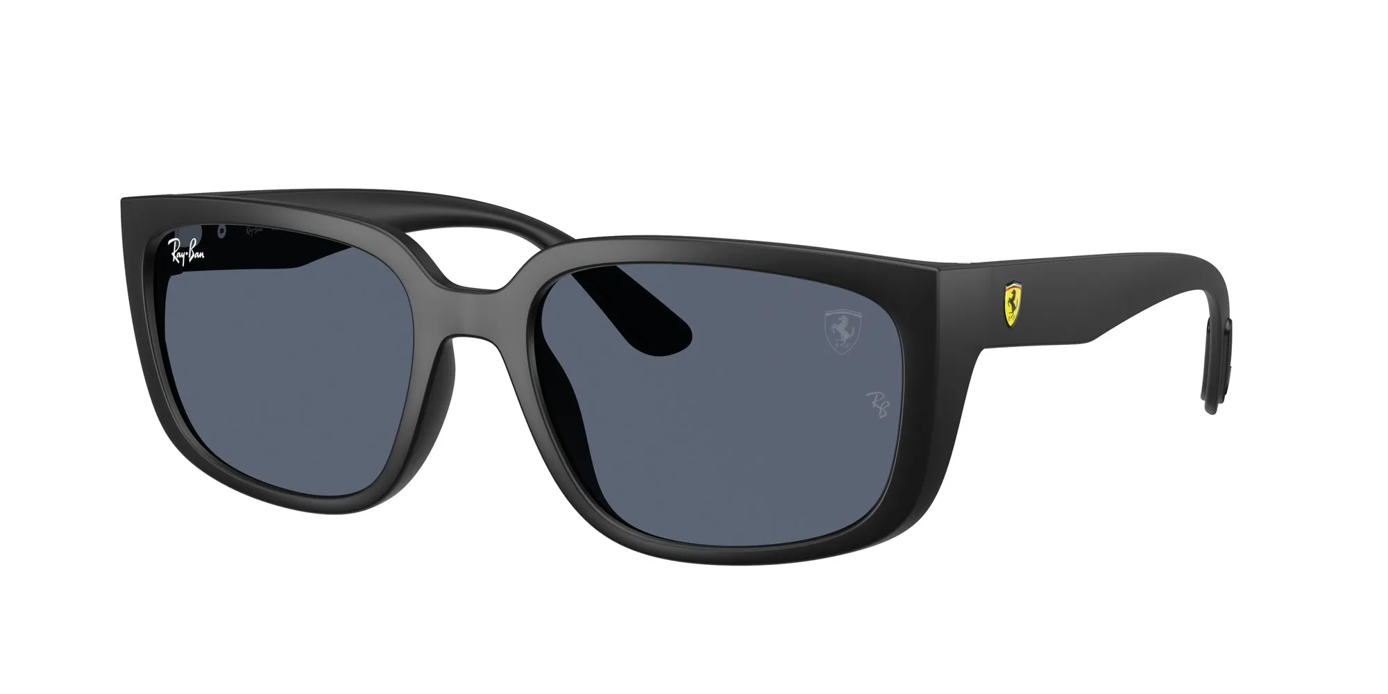 Ray - Ban RB4443M F70287 Occhiali da sole Peek Nero Grigio Squadrata Normale - immagine 1