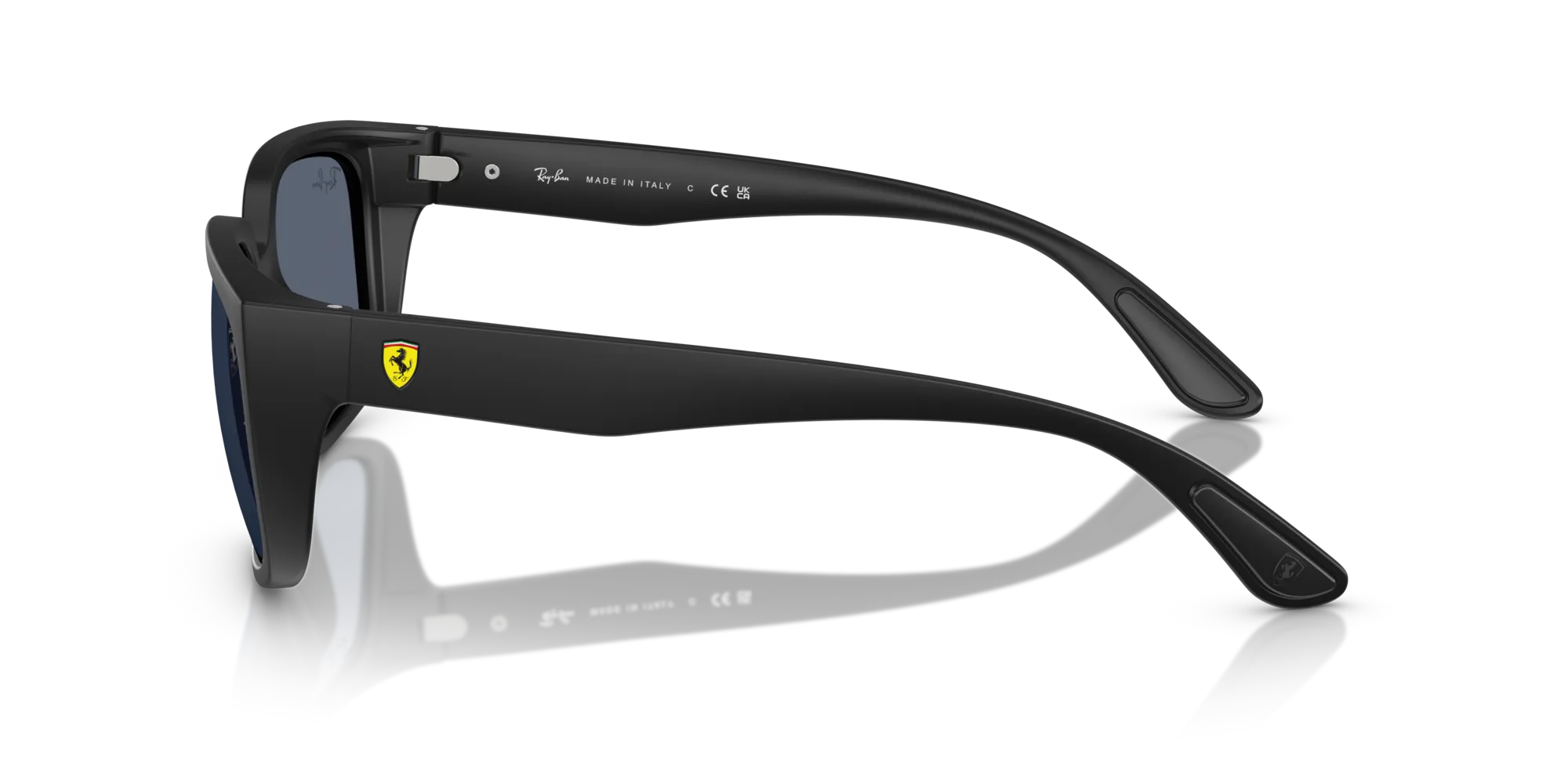 Ray - Ban RB4443M F70287 Occhiali da sole Peek Nero Grigio Squadrata Normale - immagine 4