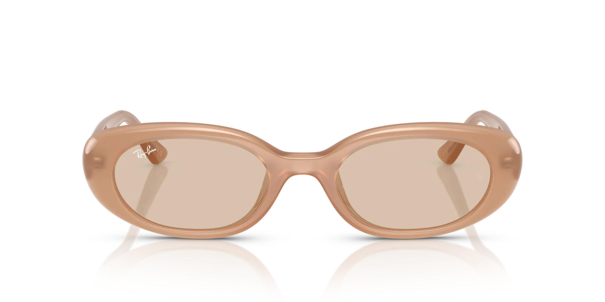 Ray - Ban RB4441D 678793 Occhiali da sole Iniettato Marrone Marrone Pillow Normale - immagine 3
