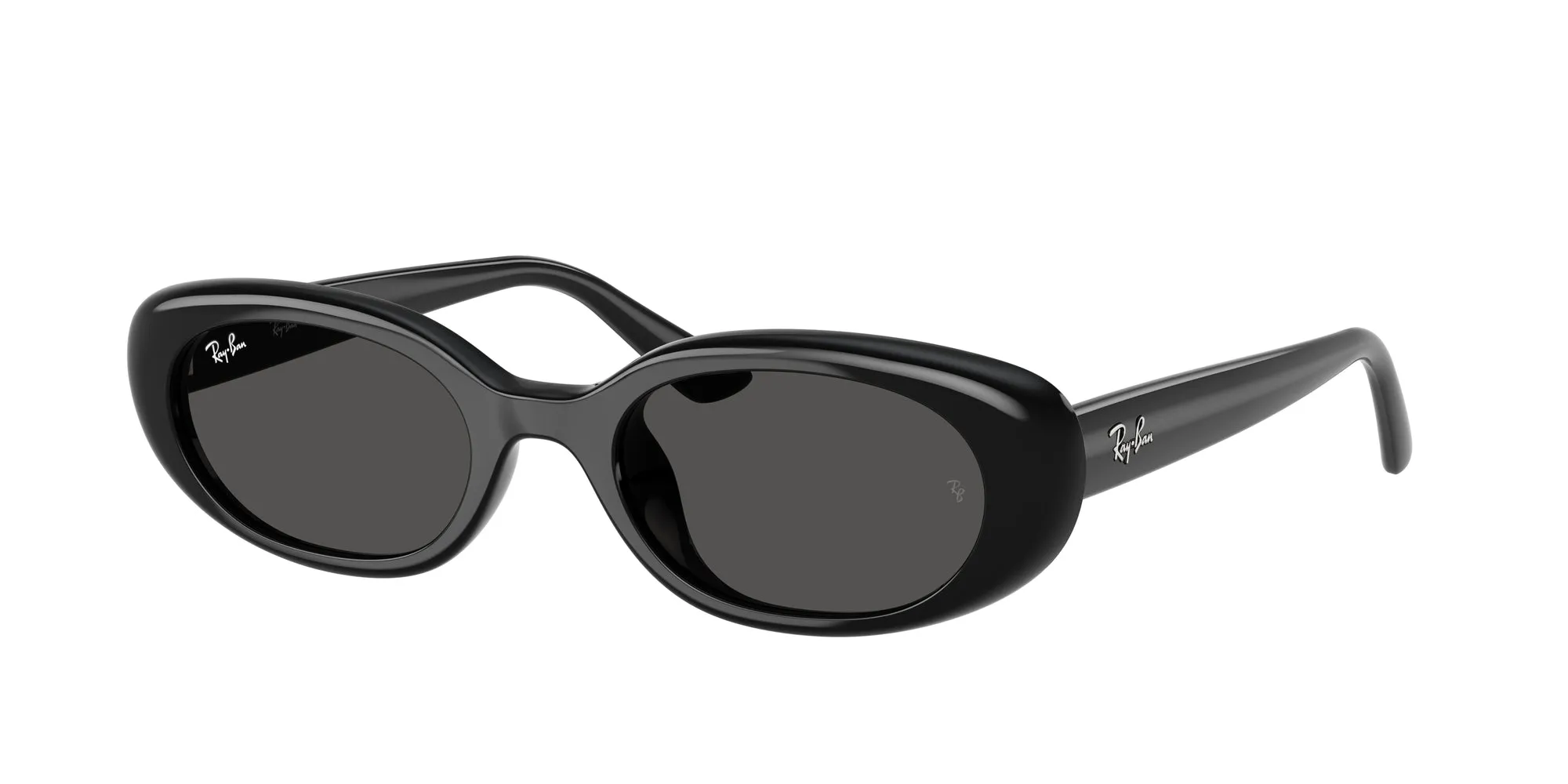 Ray - Ban RB4441D 667787 Occhiali da sole Iniettato Nero Grigio Pillow Normale - immagine 1